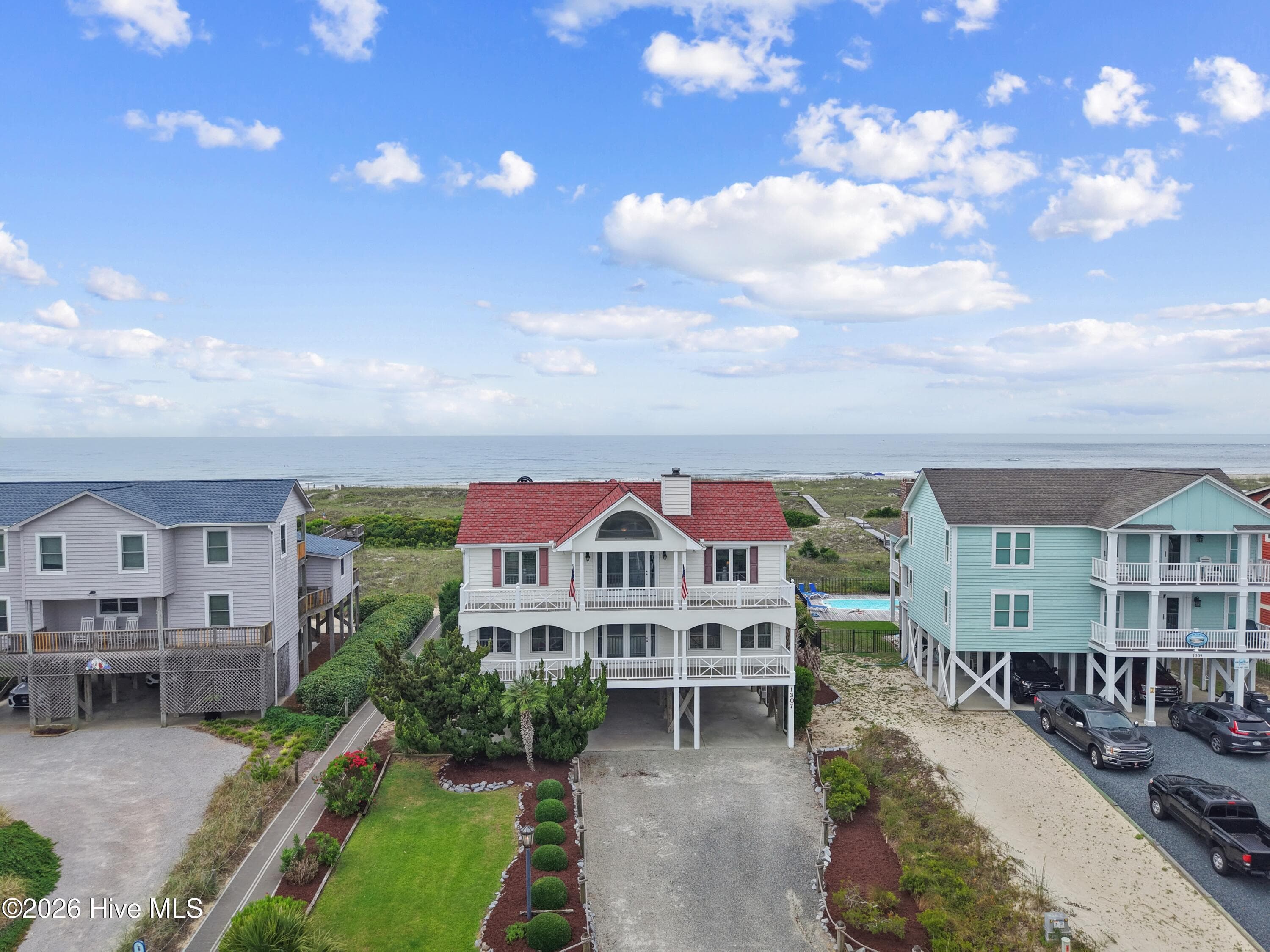 Single Family Residence at 1307 Ocean Boulevard W, Holden Beach, NC 28462, photo 85 of 109