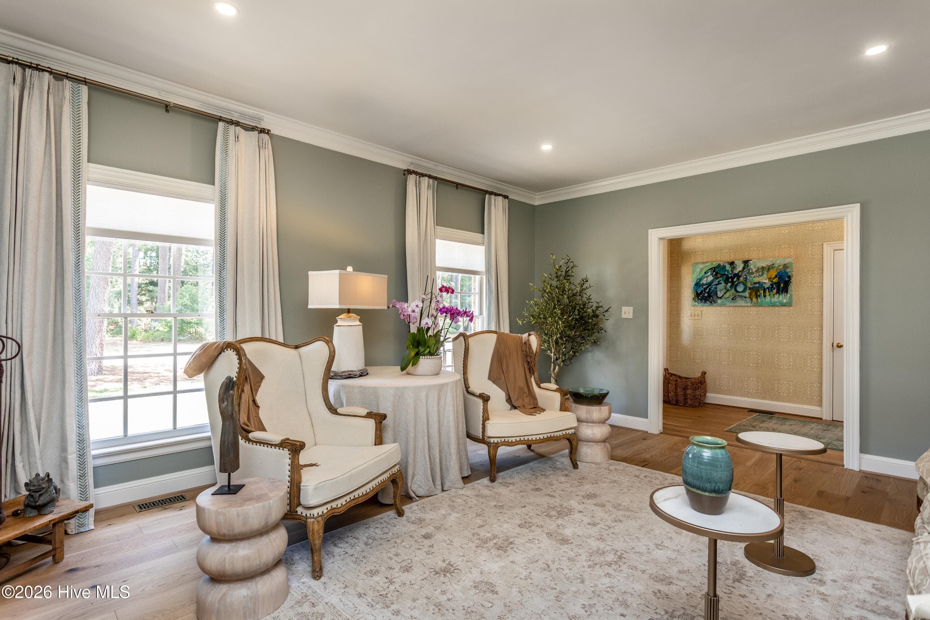 Need a living room large enough for a piano? This one is perfect! - 5050 Country Club Drive N, Wilson, NC 27896