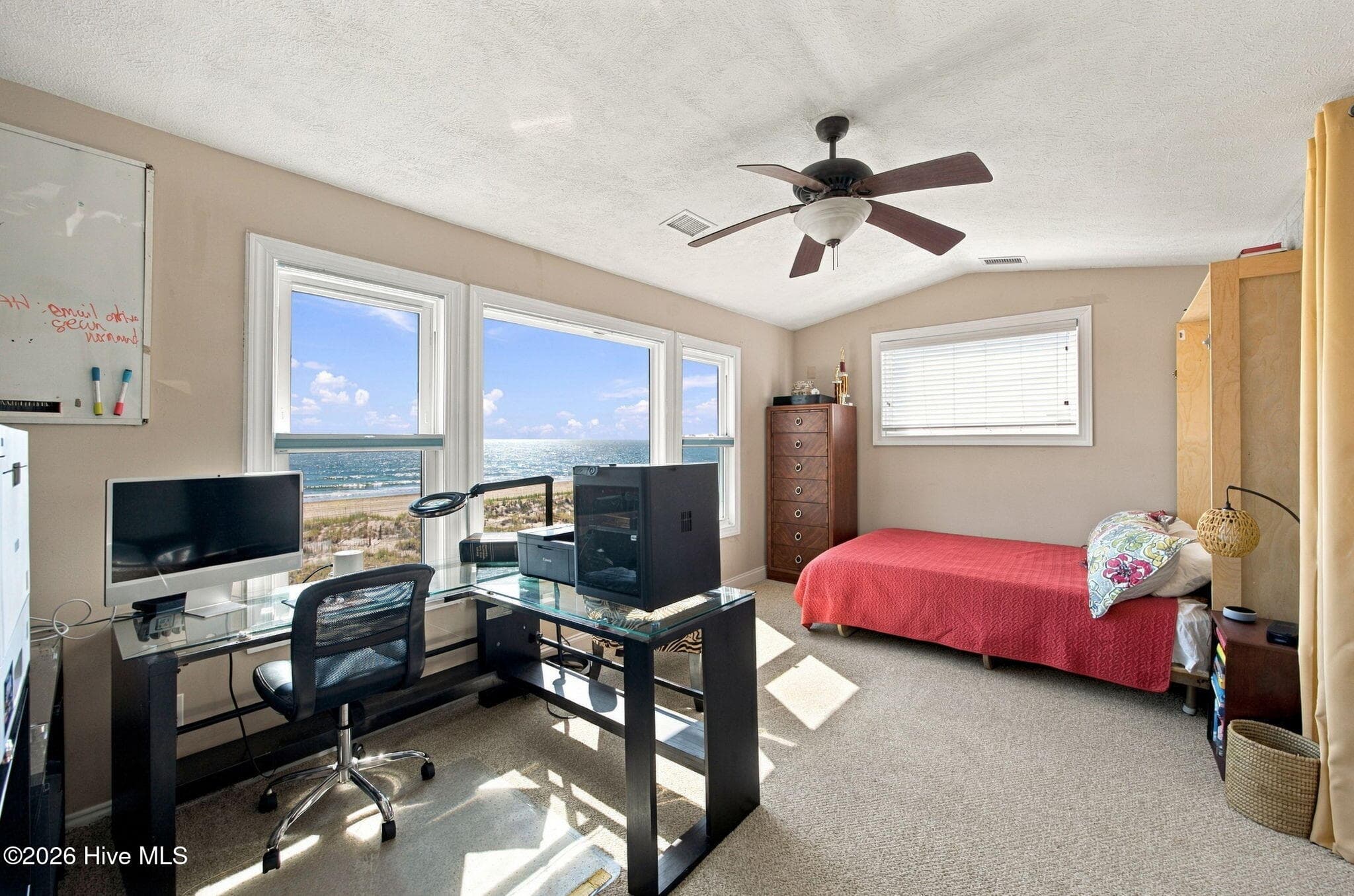 Second Level Back Bedroom - 134 Ocean Boulevard E, Holden Beach, NC 28462, Holden Beach
