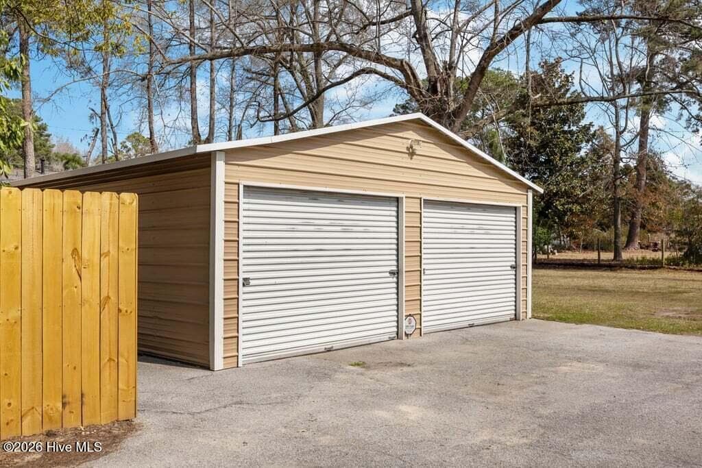 DOUBLE DETACHED GARAGE - 1307 N Respess Street, Washington, NC 27889