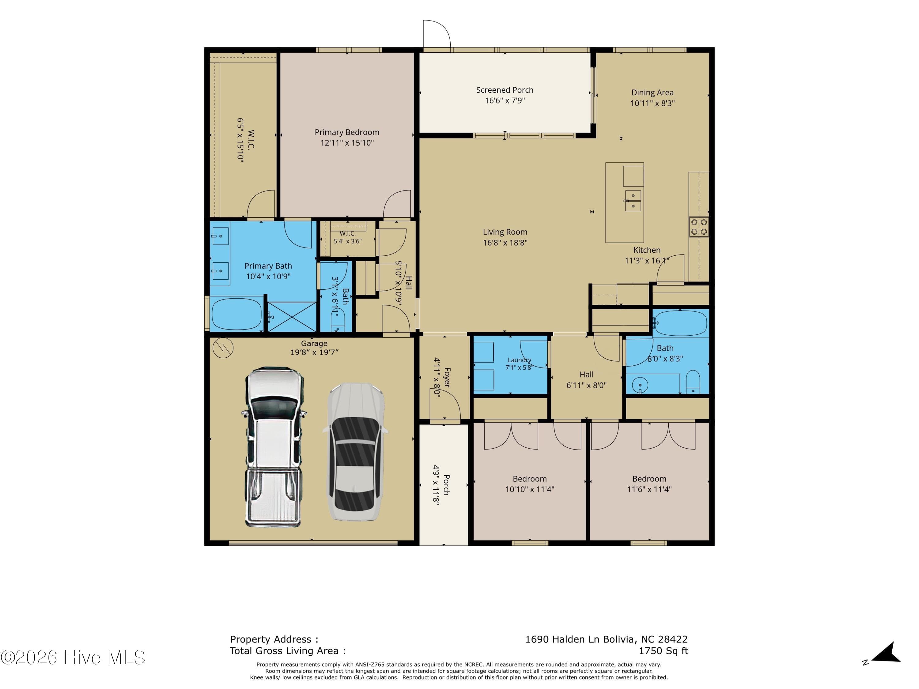 Single Family Residence at 1690 Haldon Lane SE, Bolivia, NC 28422, photo 3 of 69