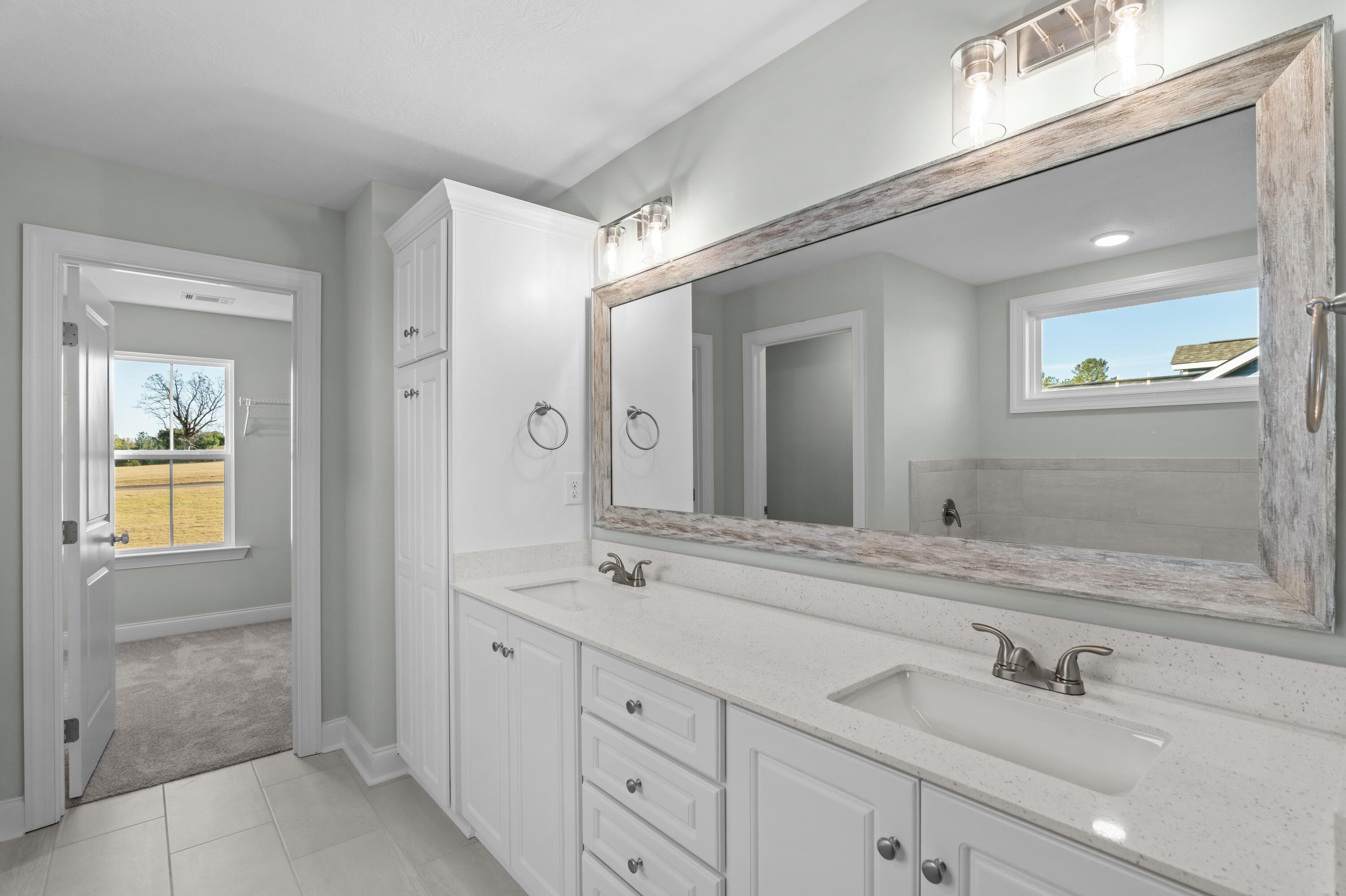 Dual Vanities with Quartz Countertops - 1340 Bellingham Drive, Beech Island, SC 29842