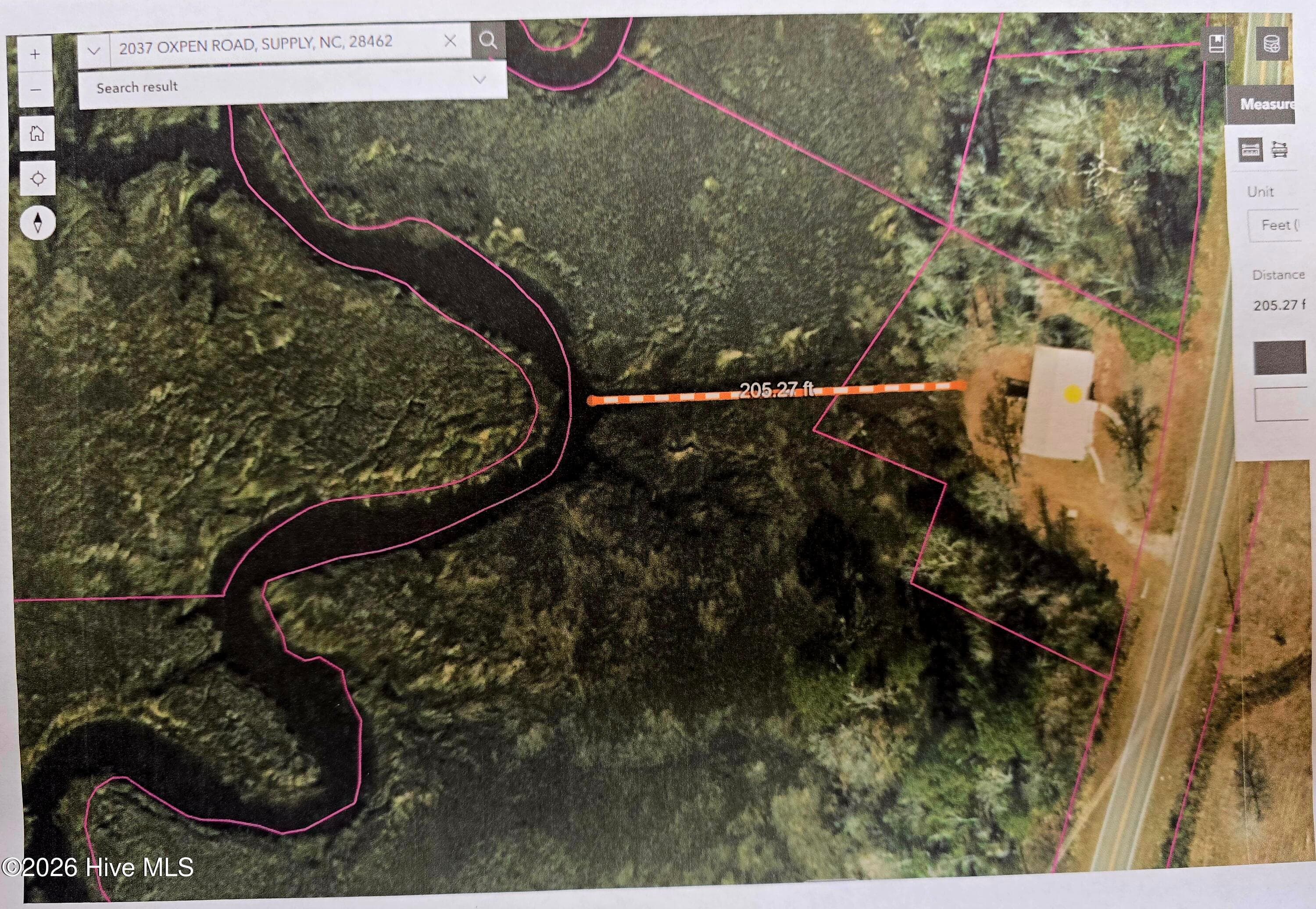 Approx. 205' to Little Shallotte River - 2037 Oxpen Road SW, Supply, NC 28462