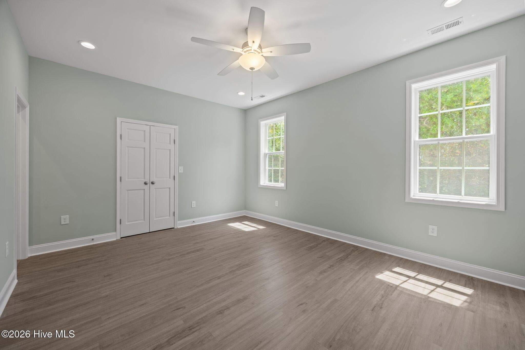 Master bedroom with walk in closet - 7407 Archers Creek Court, Emerald Isle, NC 28594, Emerald Isle