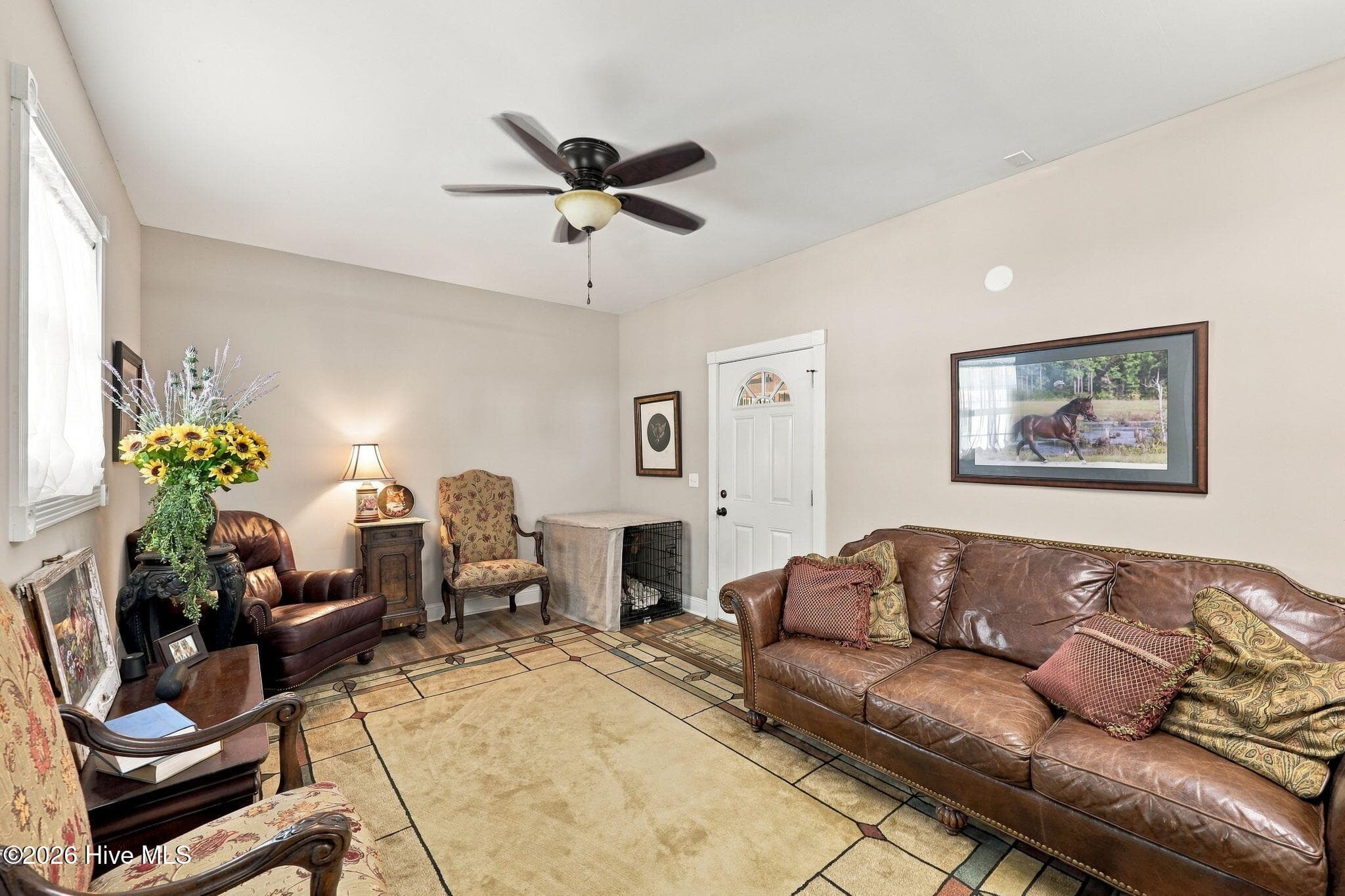 lower level/first floor entry sitting room/mud room/flex space - 104 Meadows Lane, Aberdeen, NC 28315