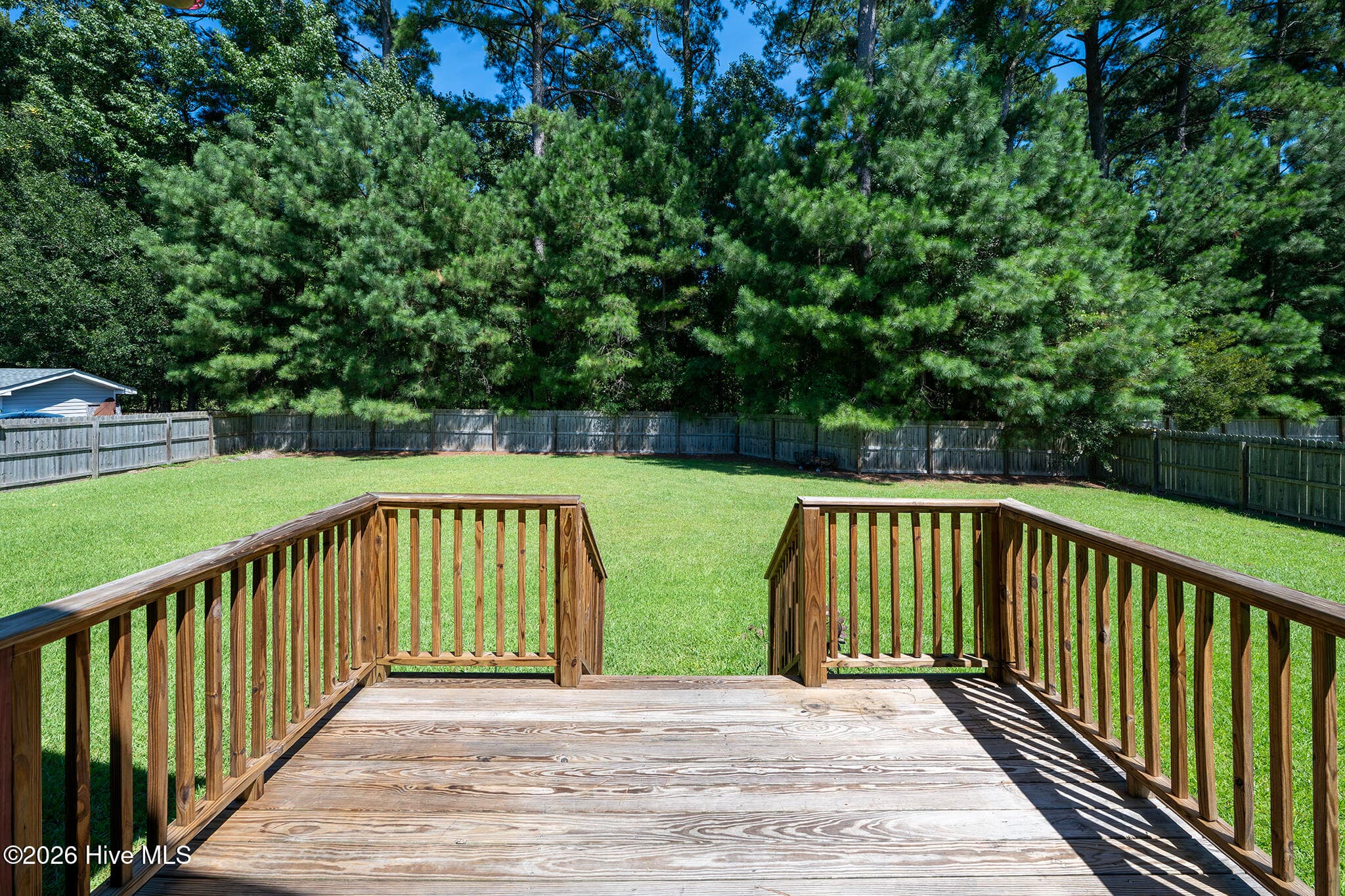 Back Deck Views - 168 Laura Drive, New Bern, NC 28562