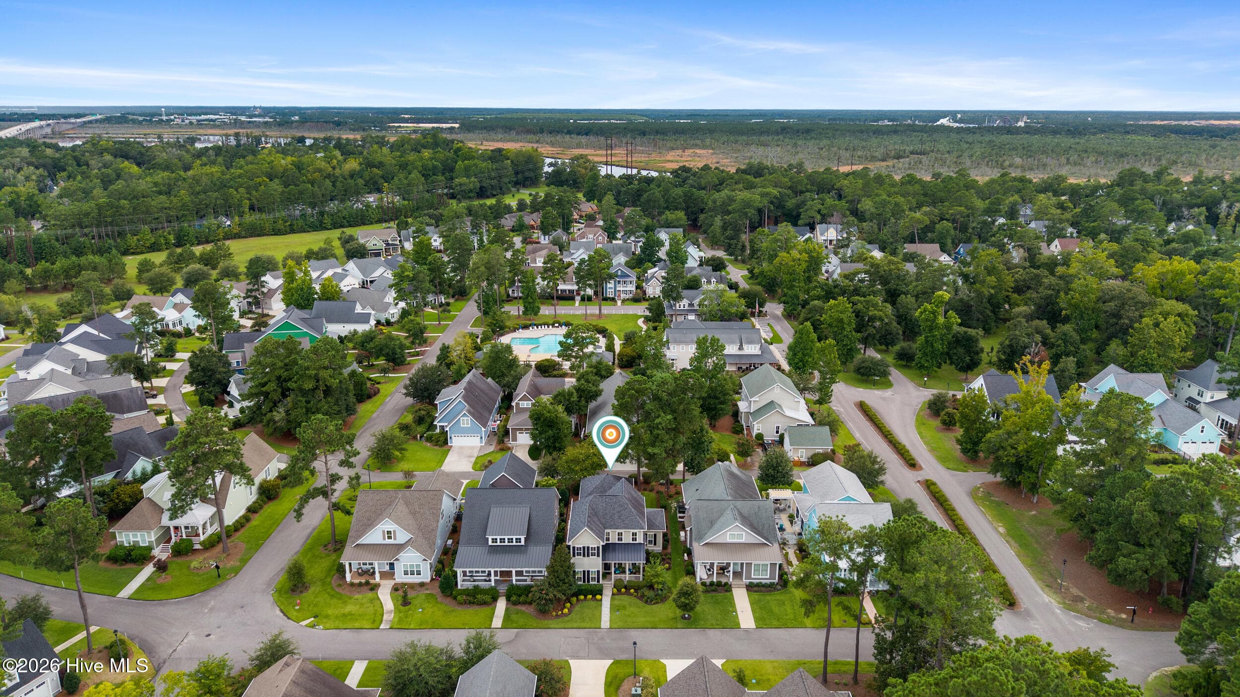 Single Family Residence at 409 Cornubia Drive, Castle Hayne, NC 28429, photo 55 of 77