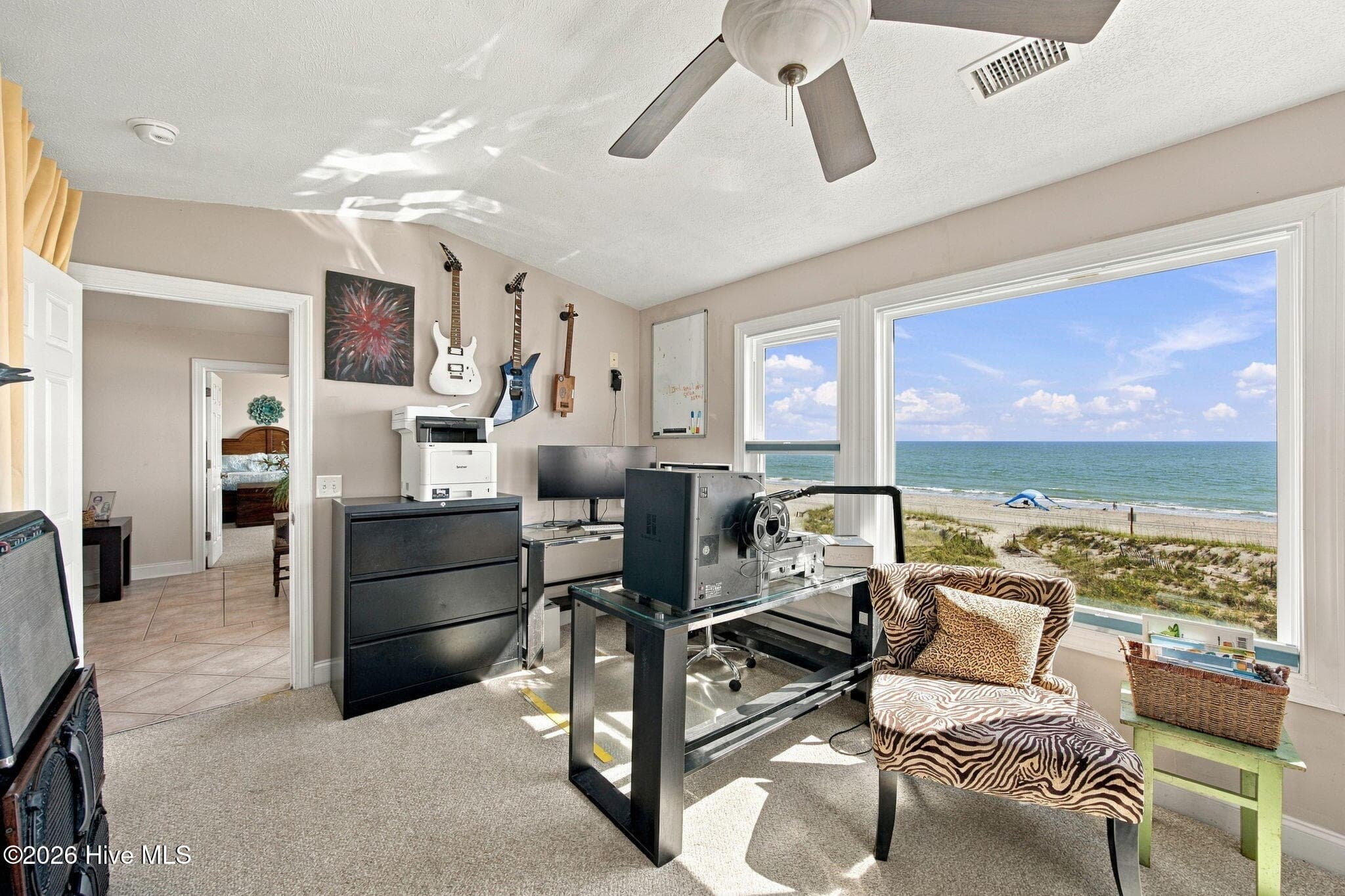 Second Level Back Bedroom - 134 Ocean Boulevard E, Holden Beach, NC 28462, Holden Beach