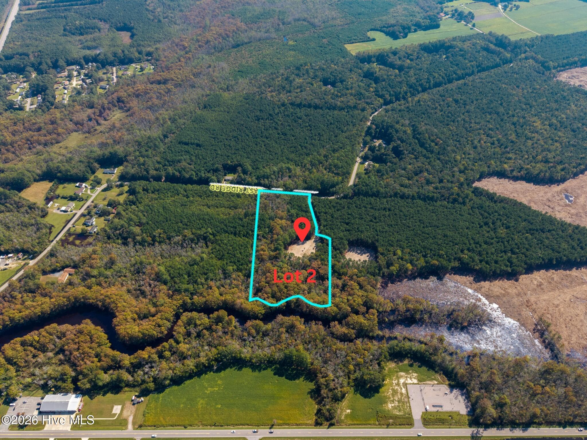 Lot Lines are approximate - Lot # 2 Lot # 2 East Ridge Road, Moyock, NC 27958