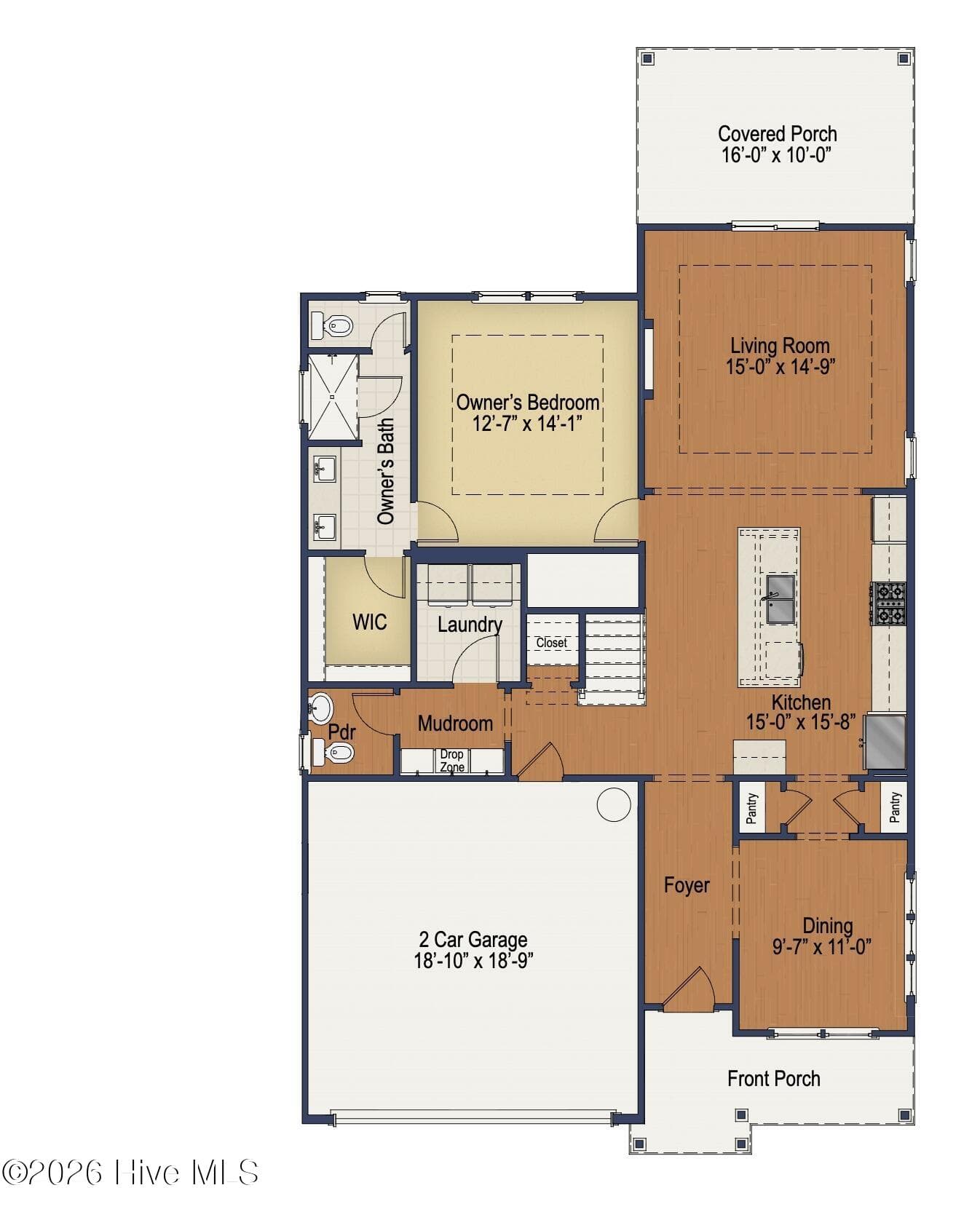 1st Floor - 730 Blue Bird Drive, Vass, NC 28394