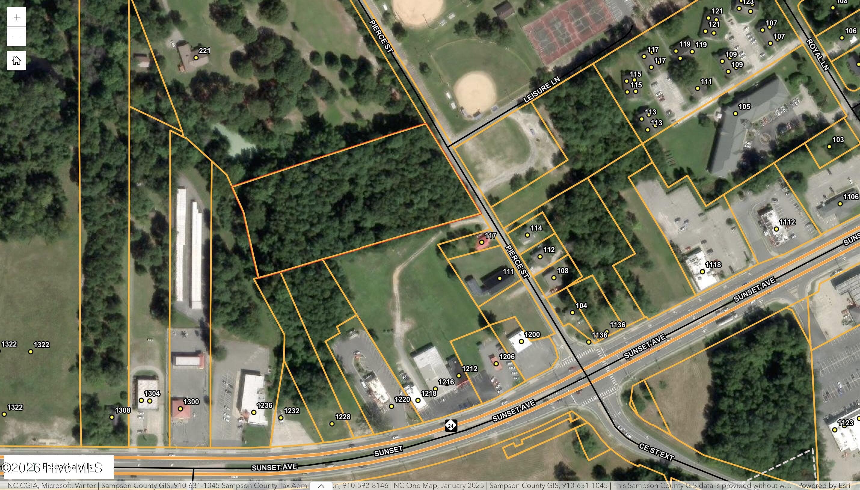 0 Pierce Street, Clinton, NC 28328