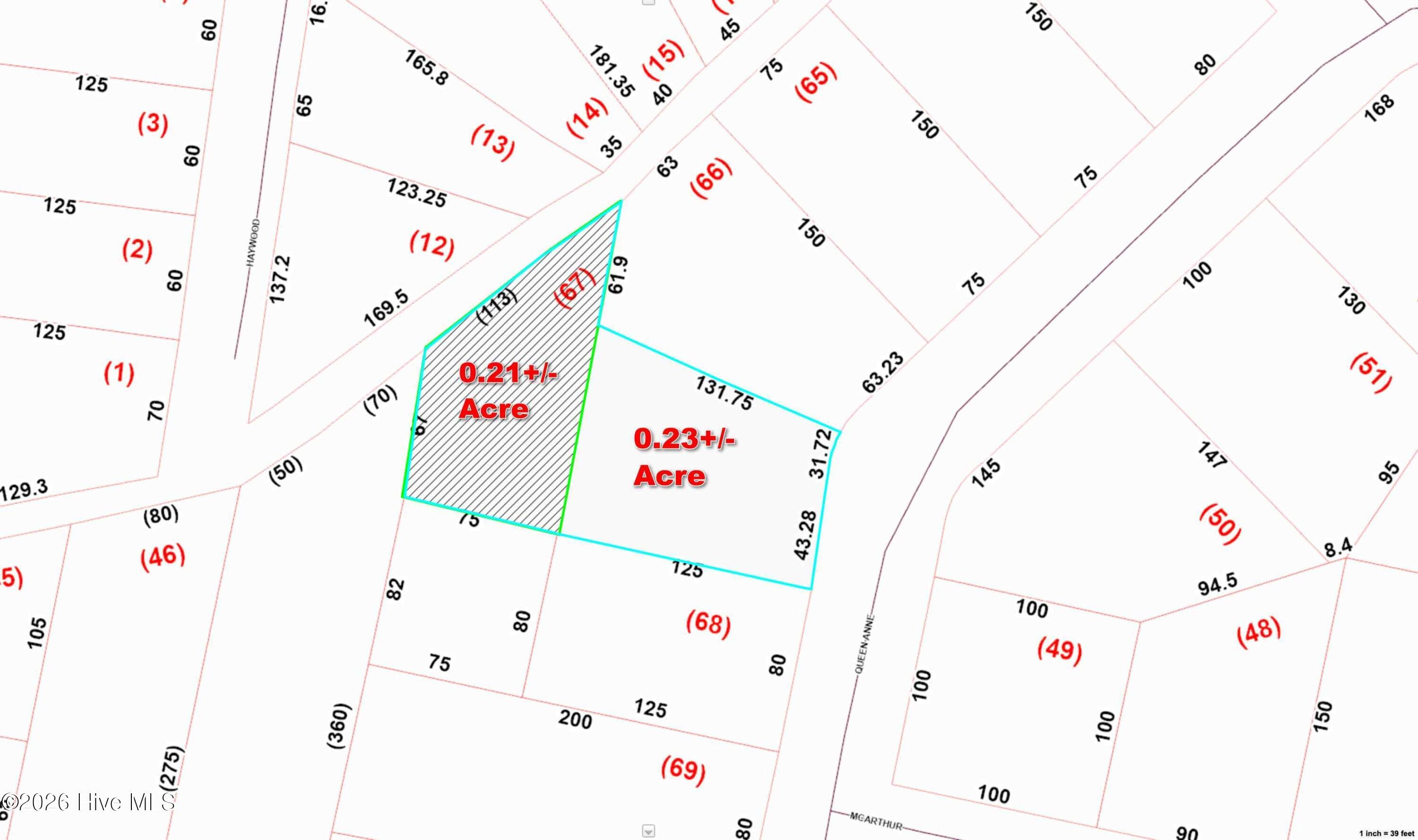 Two Adjoining Parcels Sold Together - 1610 Queen Anne Lane, New Bern, NC 28560, New Bern