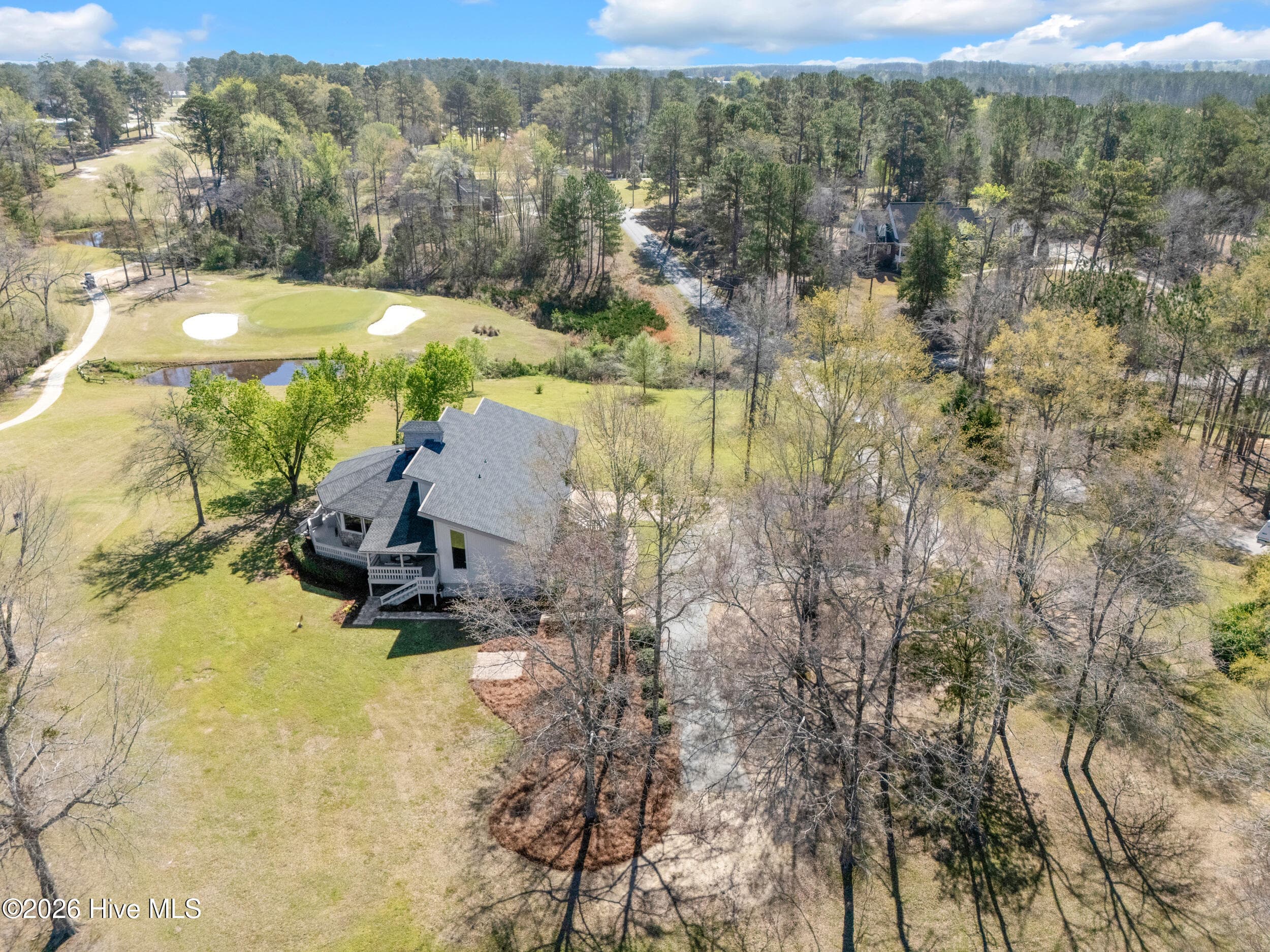 Golf hole 17 green view - 401 S Lake Drive, Thomson, GA 30824