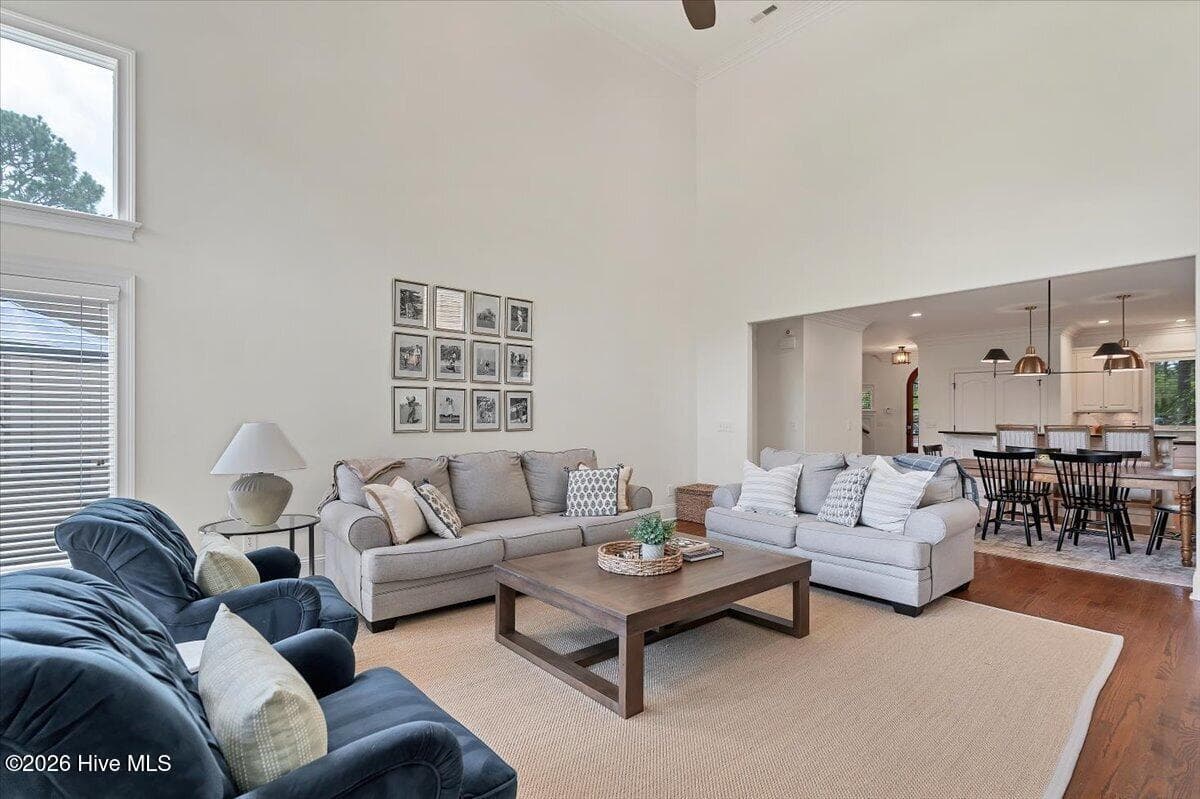 Updated and timeless space that flows effortlessly into the main living areas. - 150 Cochrane Castle Circle, Pinehurst, NC 28374