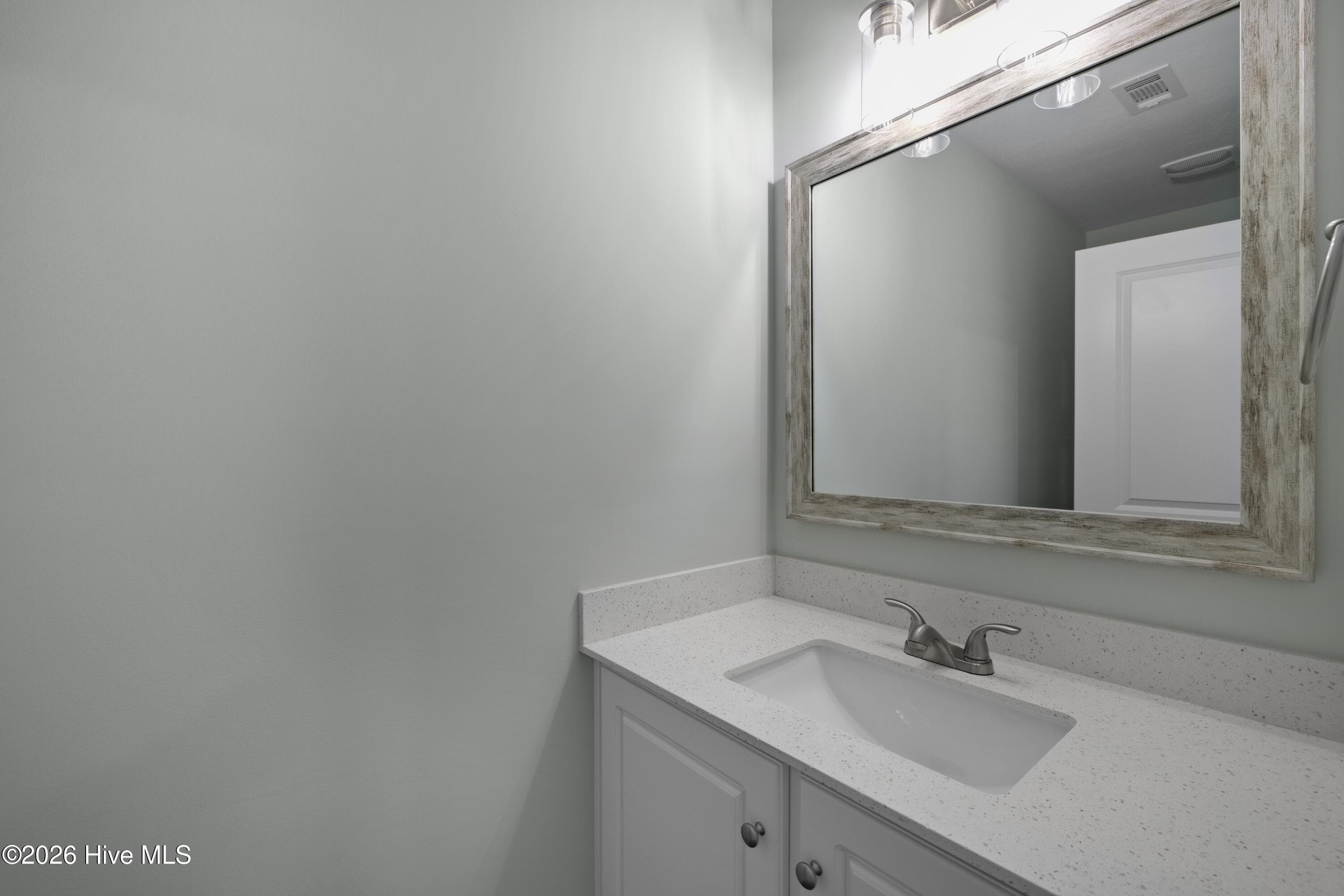 Half bath in garage hall - 1340 Bellingham Drive, Beech Island, SC 29842