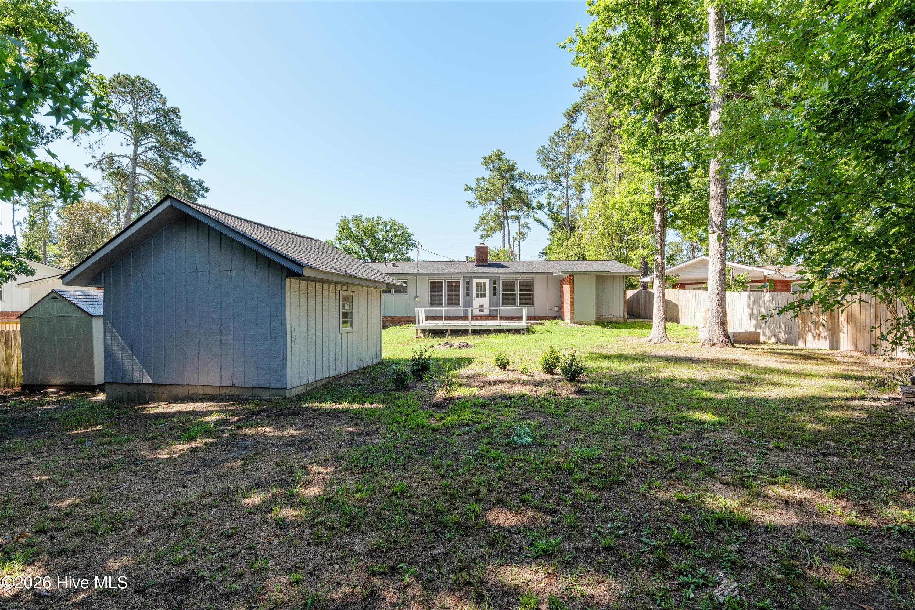 Backyard - 3355 Wedgewood Drive, Augusta, GA 30909