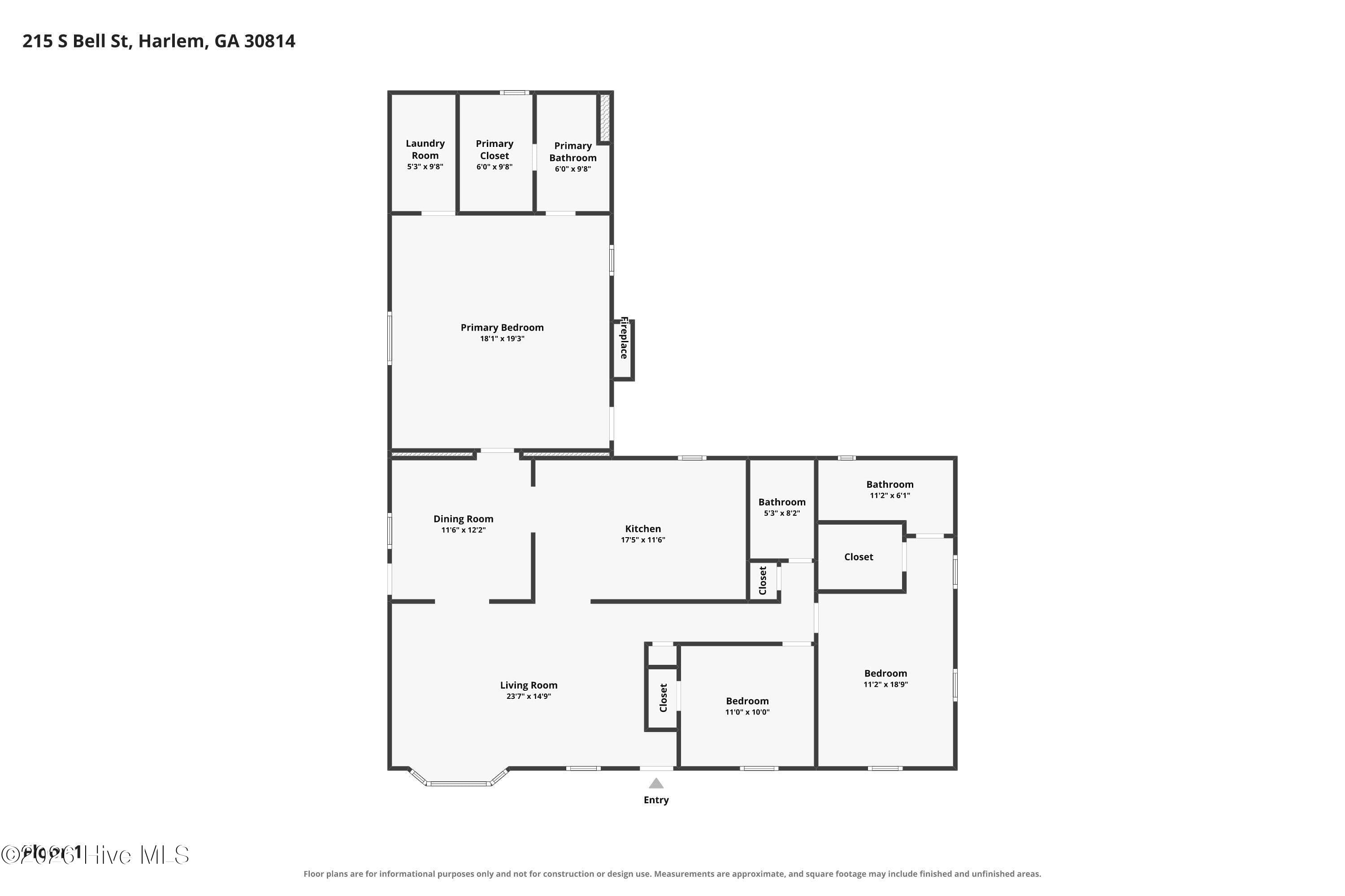 Single Family Residence at 215 S Bell Street, Harlem, GA 30814, photo 30 of 30