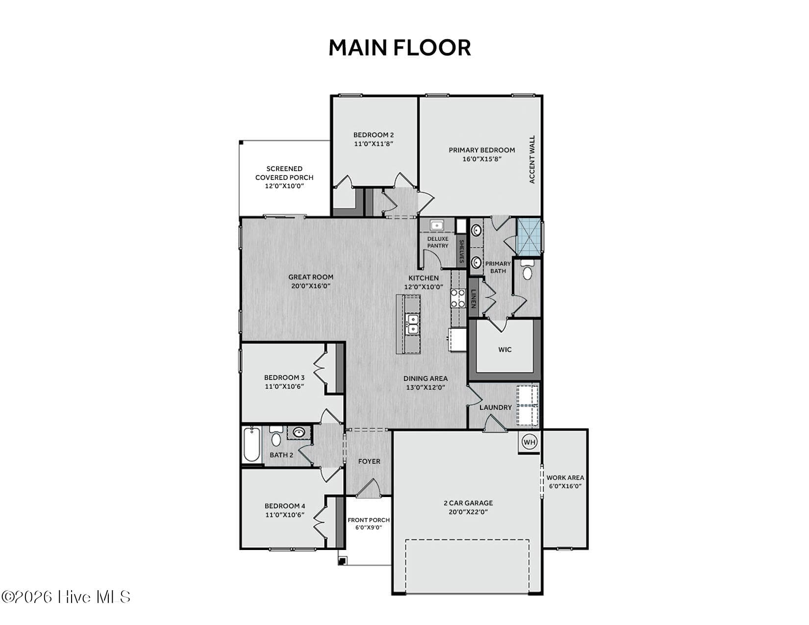 Artistic Rendering for representation purposes only - 4145 Workman Loop 66, Leland, NC 28451