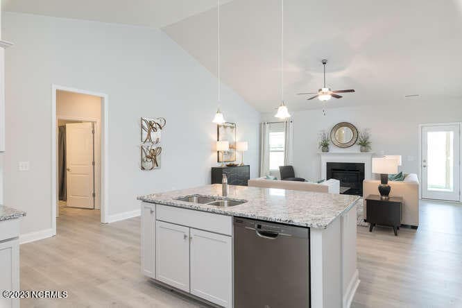 Pictures are of the same floor plan in a different community. Actual colors and options may vary. - 6317 Gondolier Drive, New Bern, NC 28560