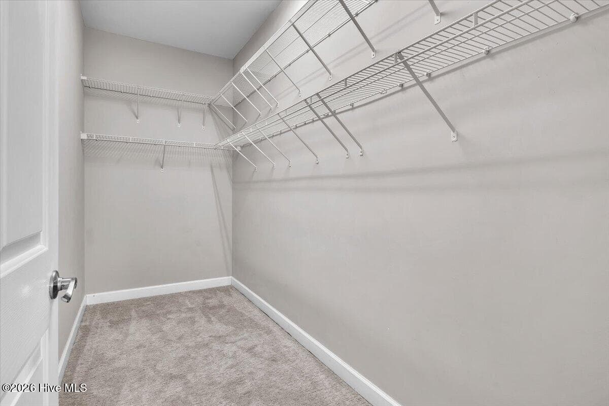Primary walk-in closet - 5006 Carleton Drive Unit 121, Wilmington, NC 28403