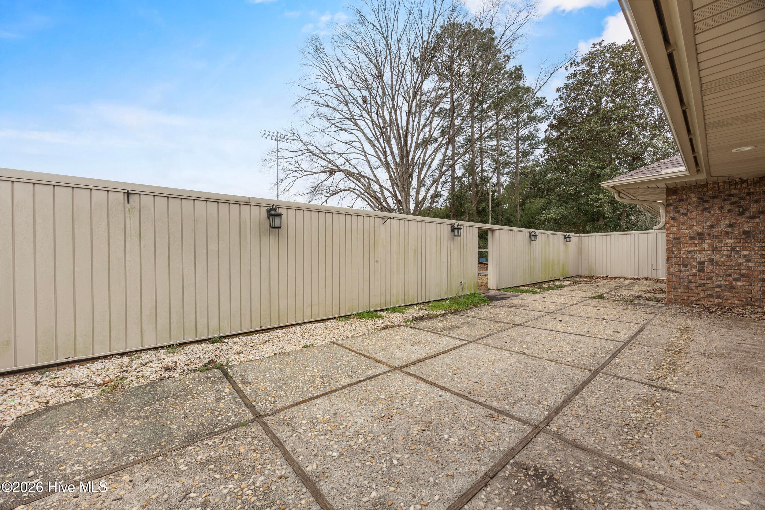back patio - 616 E Murphy Street, Wallace, NC 28466