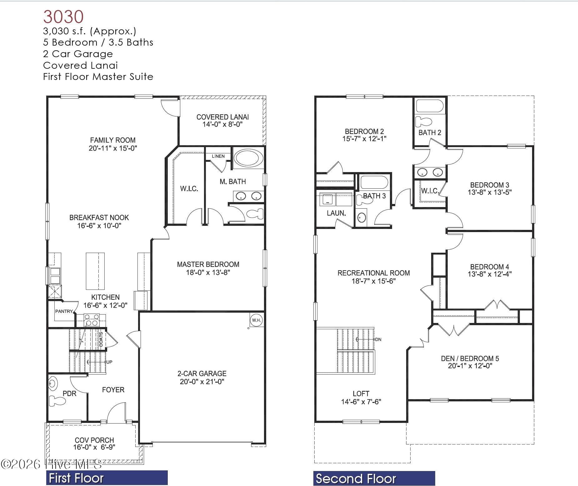 Floorplan - 818 Hidden Bridge Drive, Jacksonville, NC 28546