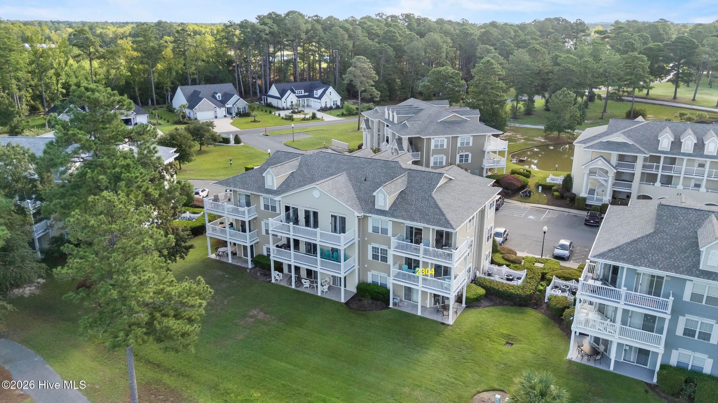 2nd Floor End Unit overlooking golf course - 1215 N Middleton Drive NW 2304, Calabash, NC 28467
