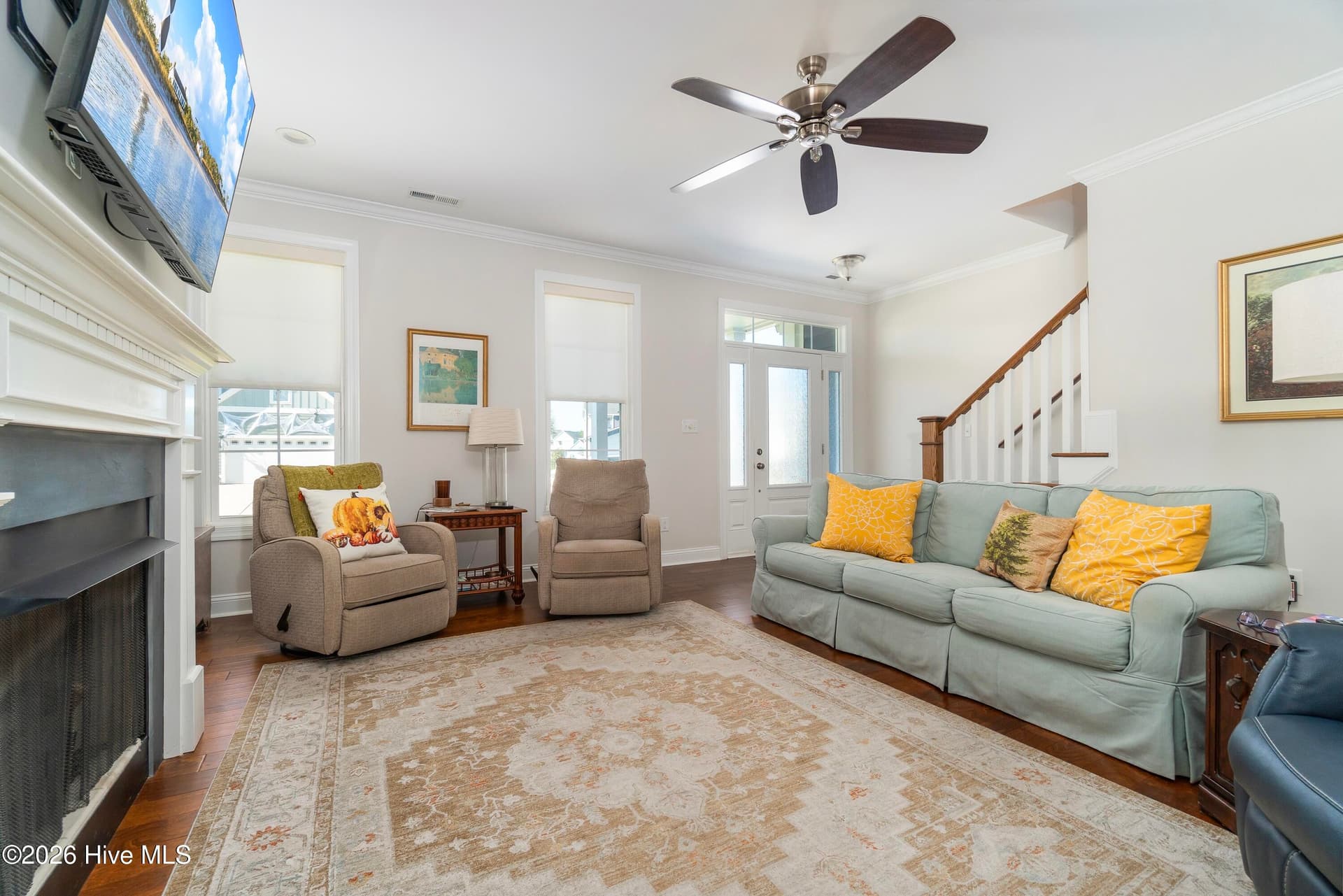 Living Room - 603 Trawler Place, Newport, NC 28570