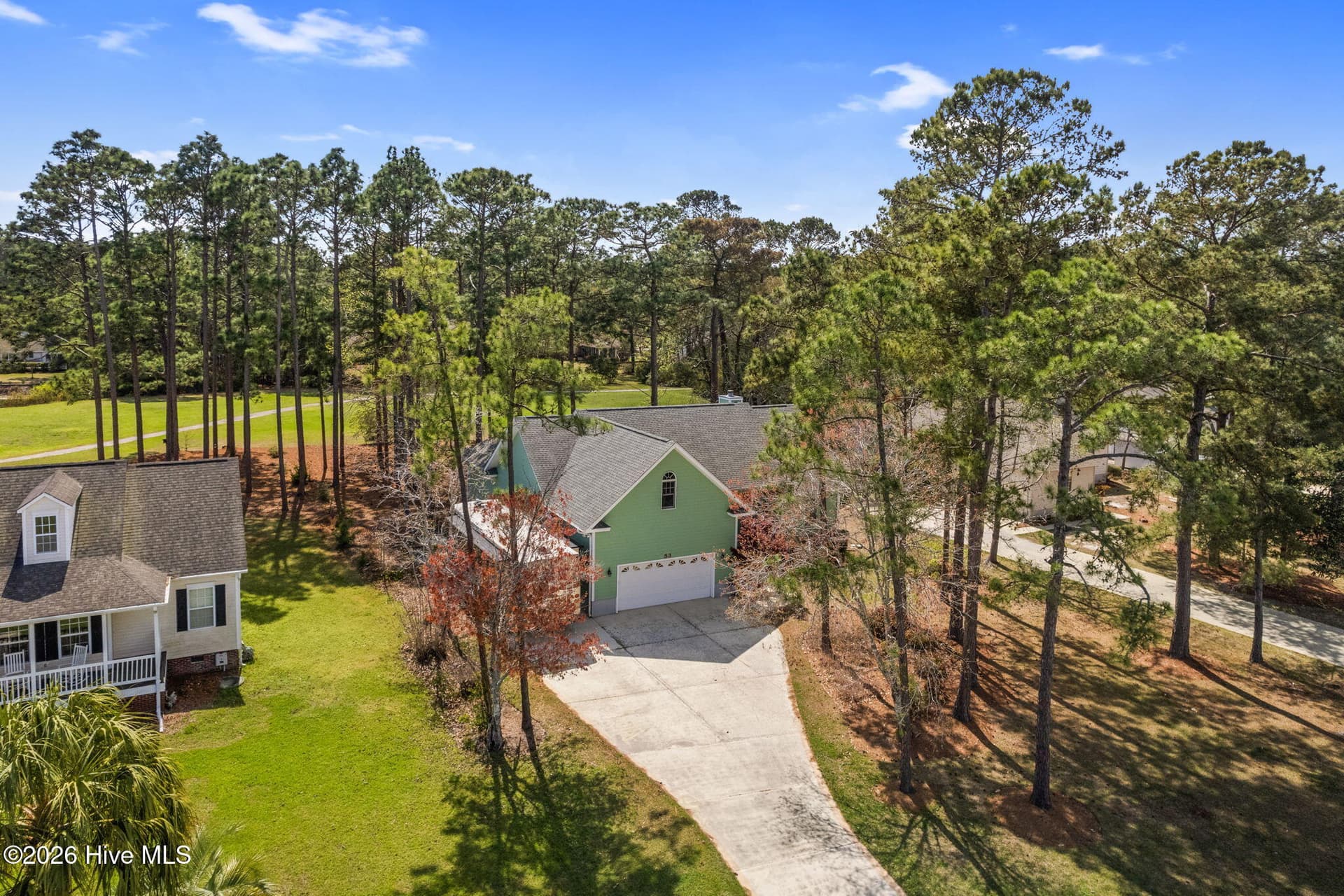 shows RV parking next to home - 53 Country Club Drive, Shallotte, NC 28470