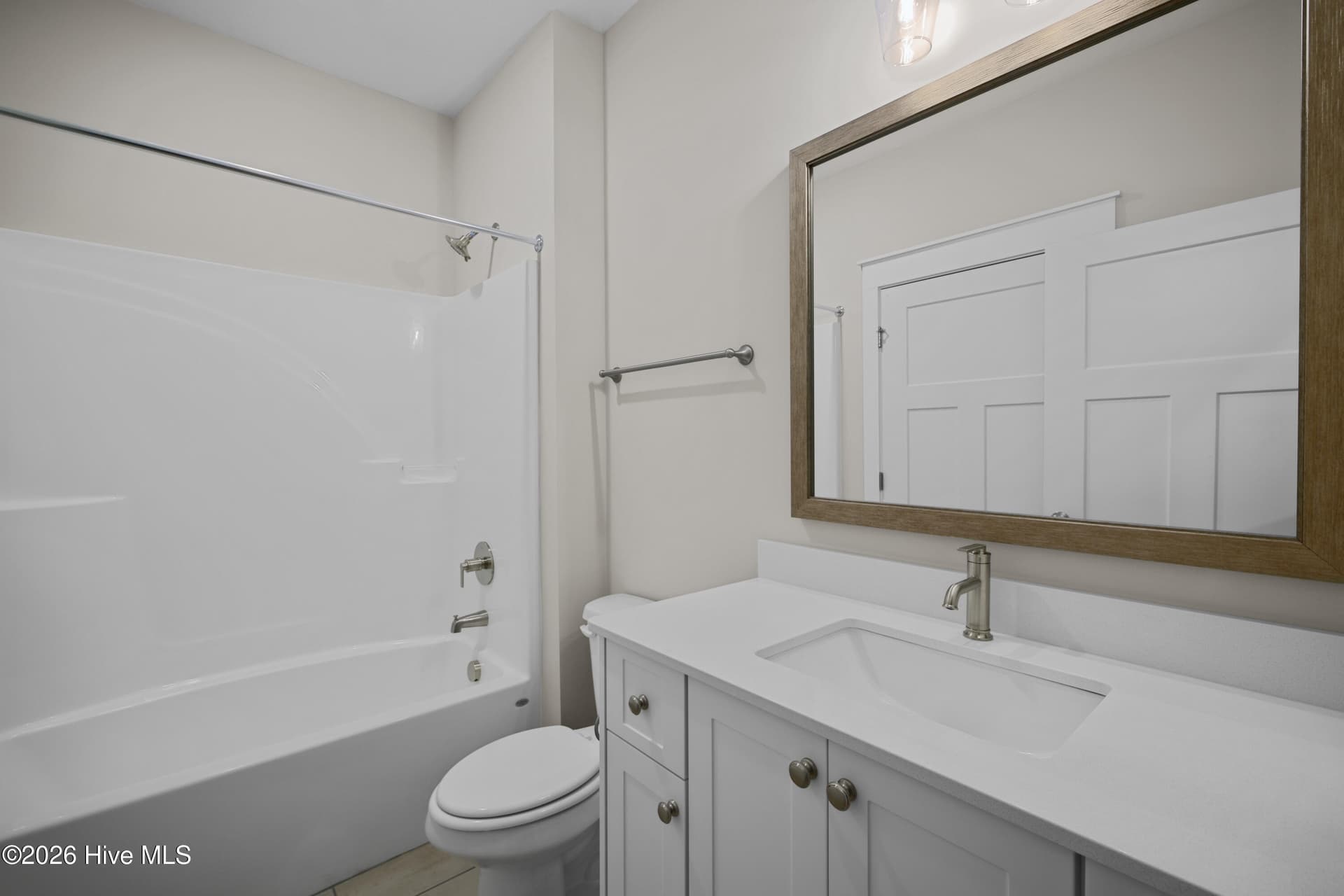 Full bath with access from bedroom 4 and the garage hall - 1200 Bellingham Drive, Beech Island, SC 29842