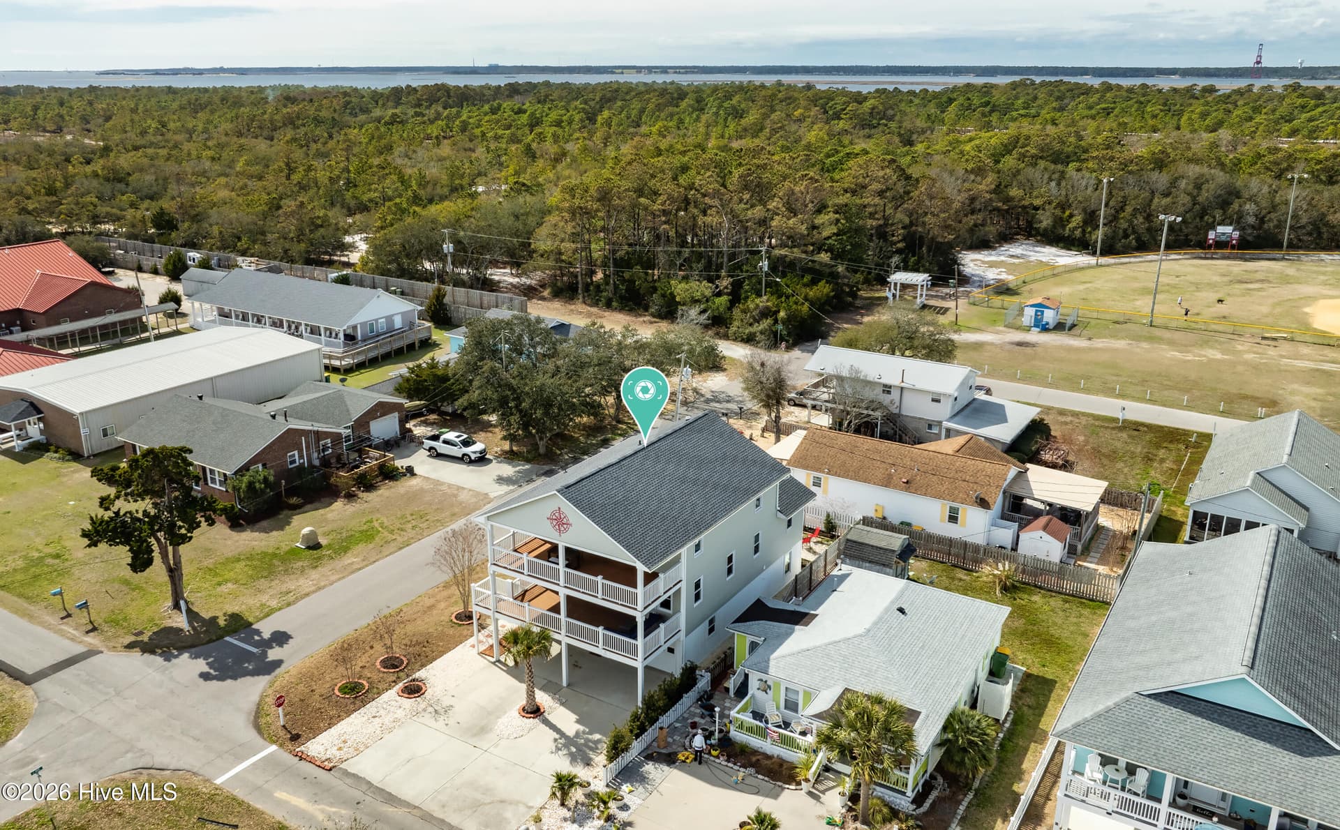Single Family Residence at 142 S Sixth Avenue S, Kure Beach, NC 28449