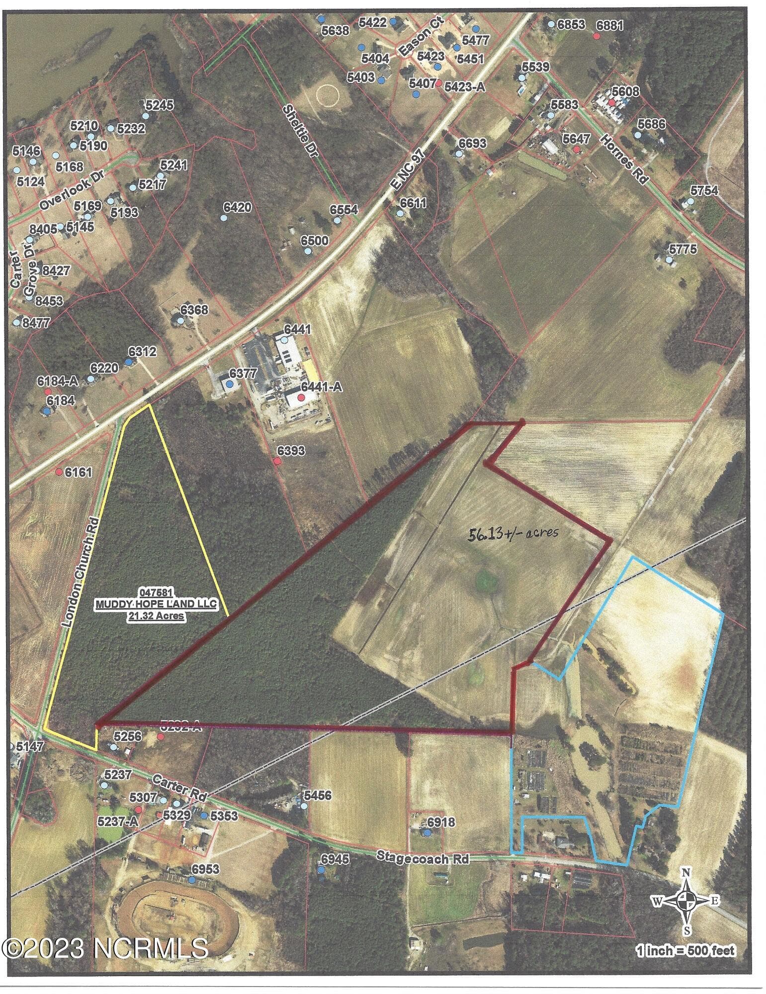 Residential Land at 000 London Church Road, Elm City, NC 27822, photo 3 of 3