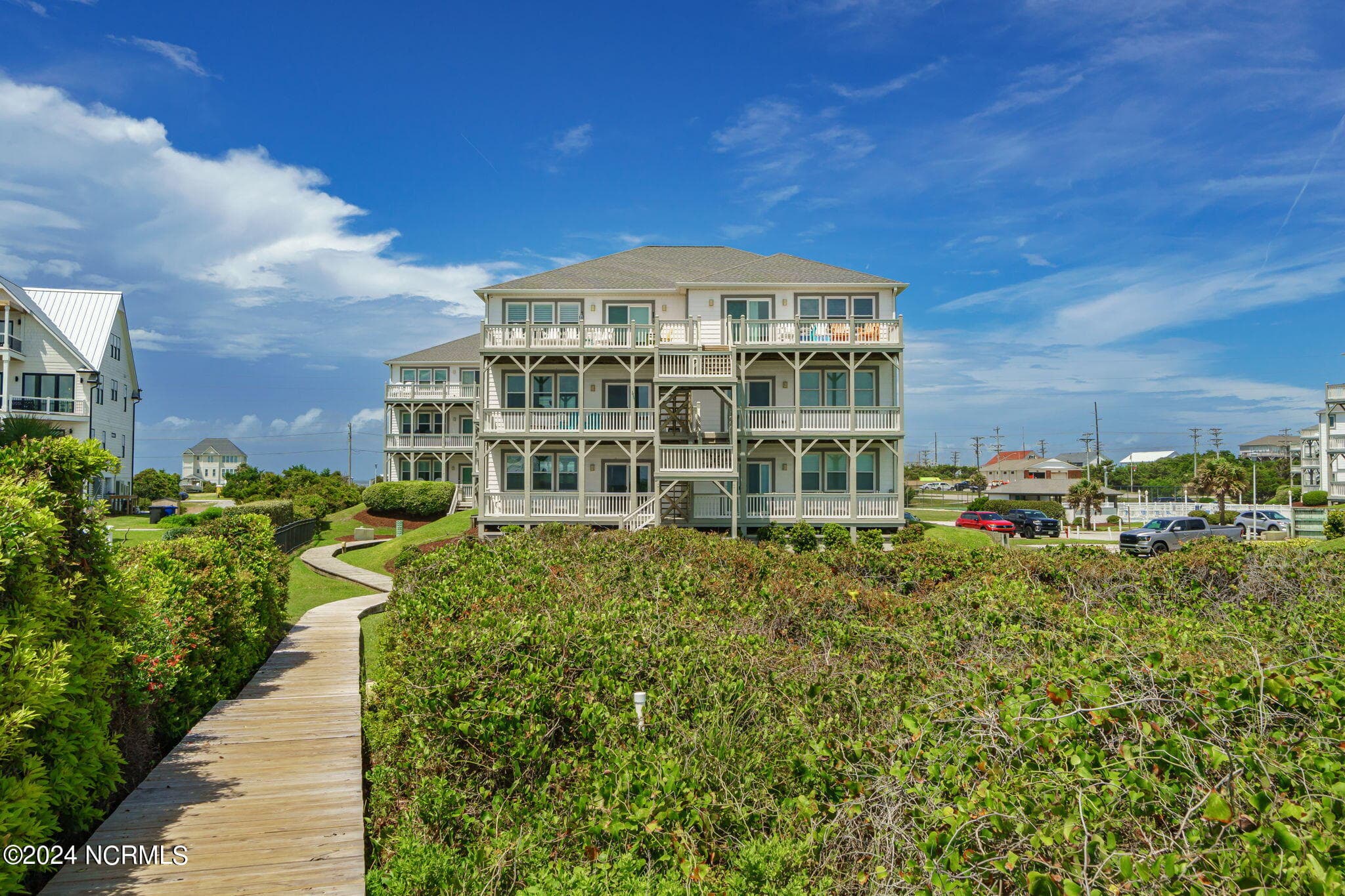Pathway to beach in back - 2905 Pointe West Drive B1 Pier Pointe, Emerald Isle, NC 28594