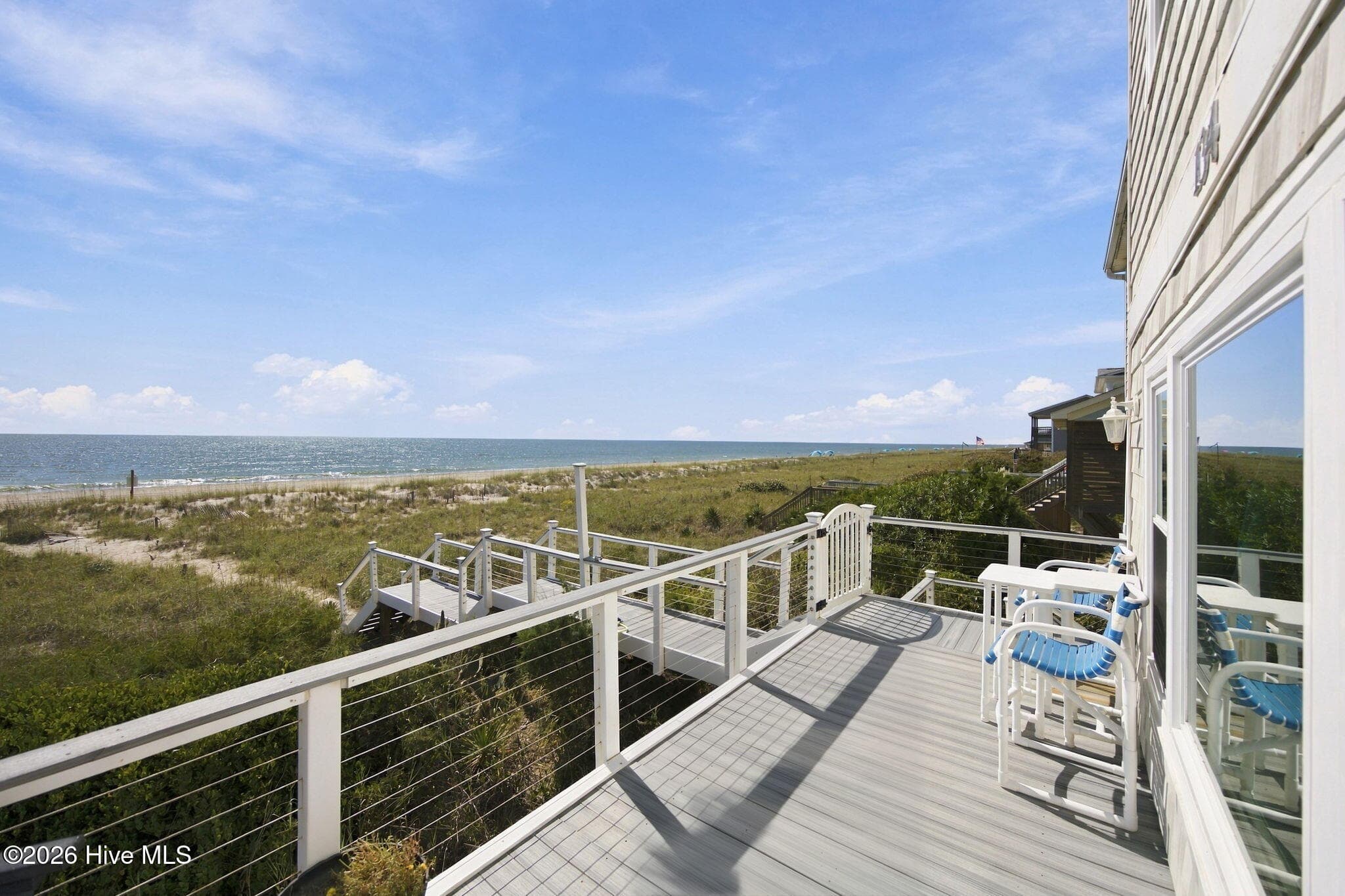 Back Open Porch - 134 Ocean Boulevard E, Holden Beach, NC 28462, Holden Beach