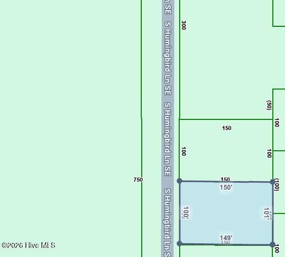 Lot 23&24 23&24 S Humingbird Lane SE, Boiling Spring Lakes, NC 28461