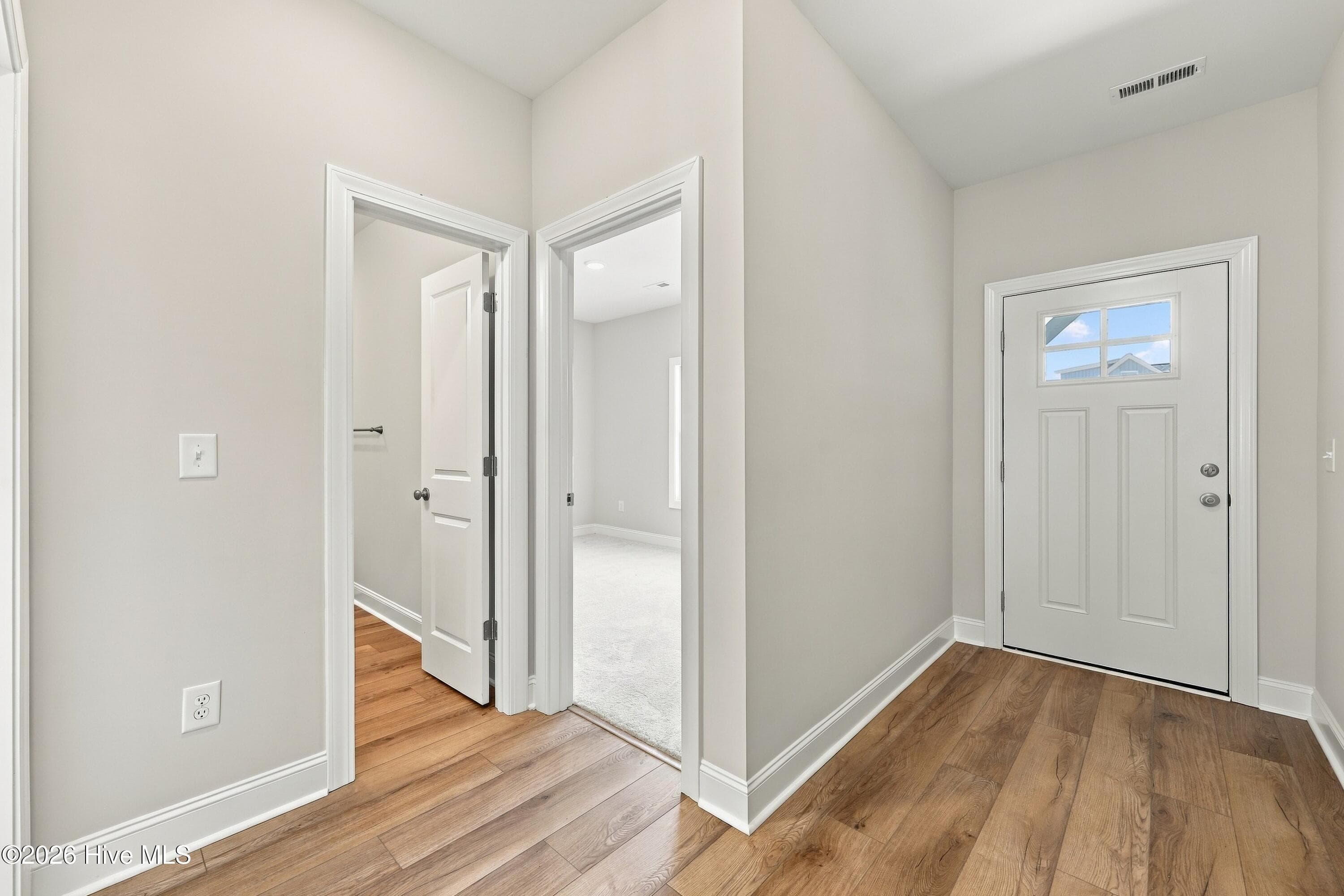 This is your view to two bedrooms and they have a full bath between them - 3229 Meadow Drive, Farmville, NC 27828