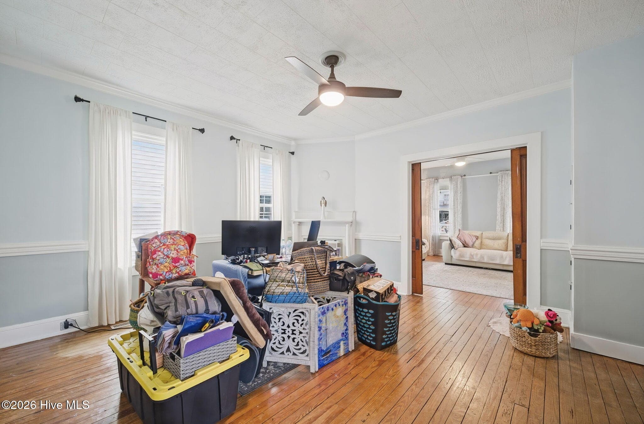 bedroom used as office - 409 Cedar Street, Elizabeth City, NC 27909