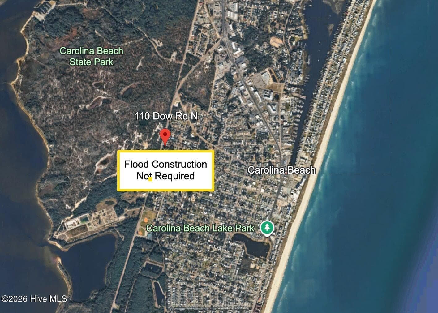 Residential Lot at 110 Dow Road N, Carolina Beach, NC 28428, photo 5 of 5
