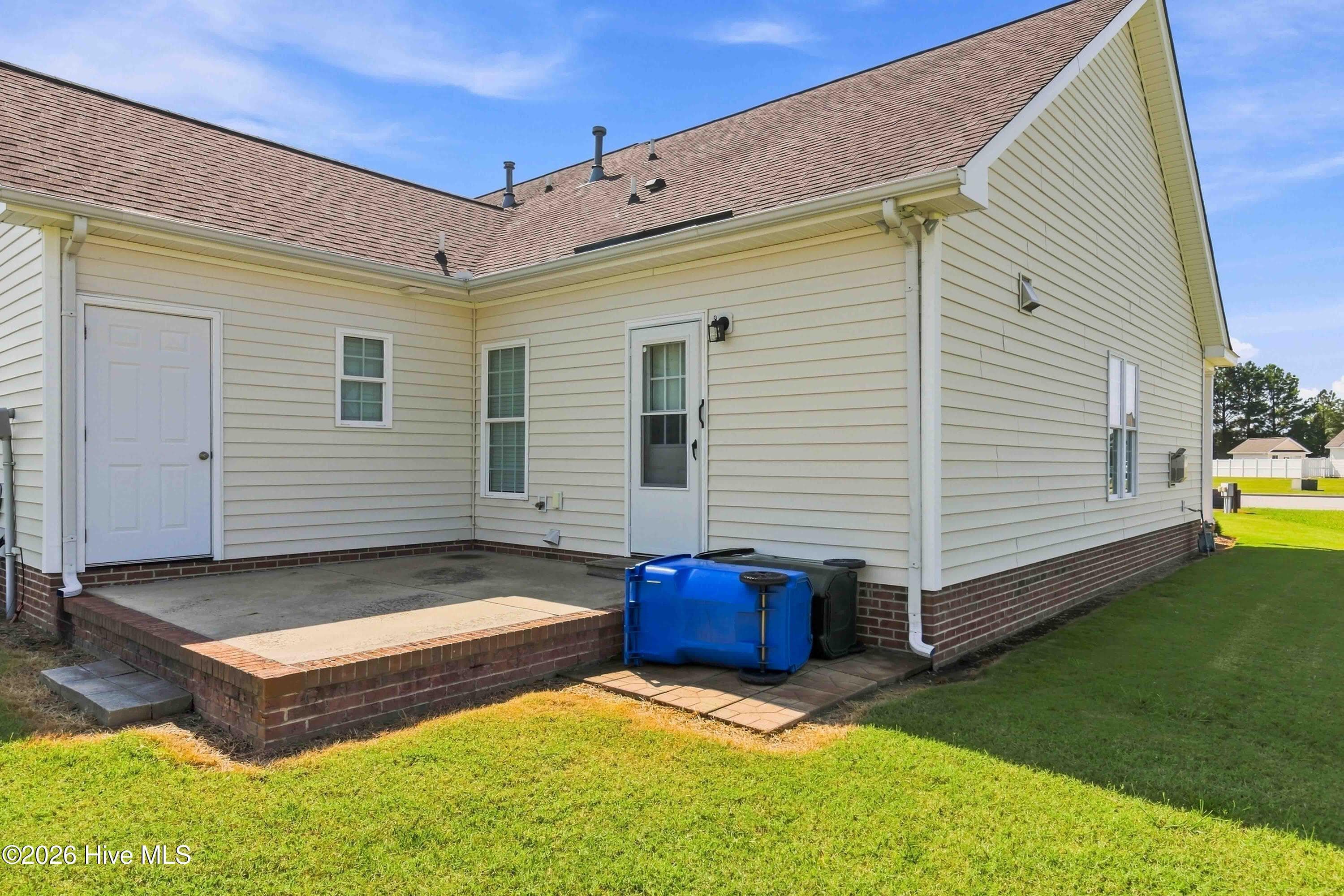 Patio - 4619a Rochester Court NW A, Wilson, NC 27896