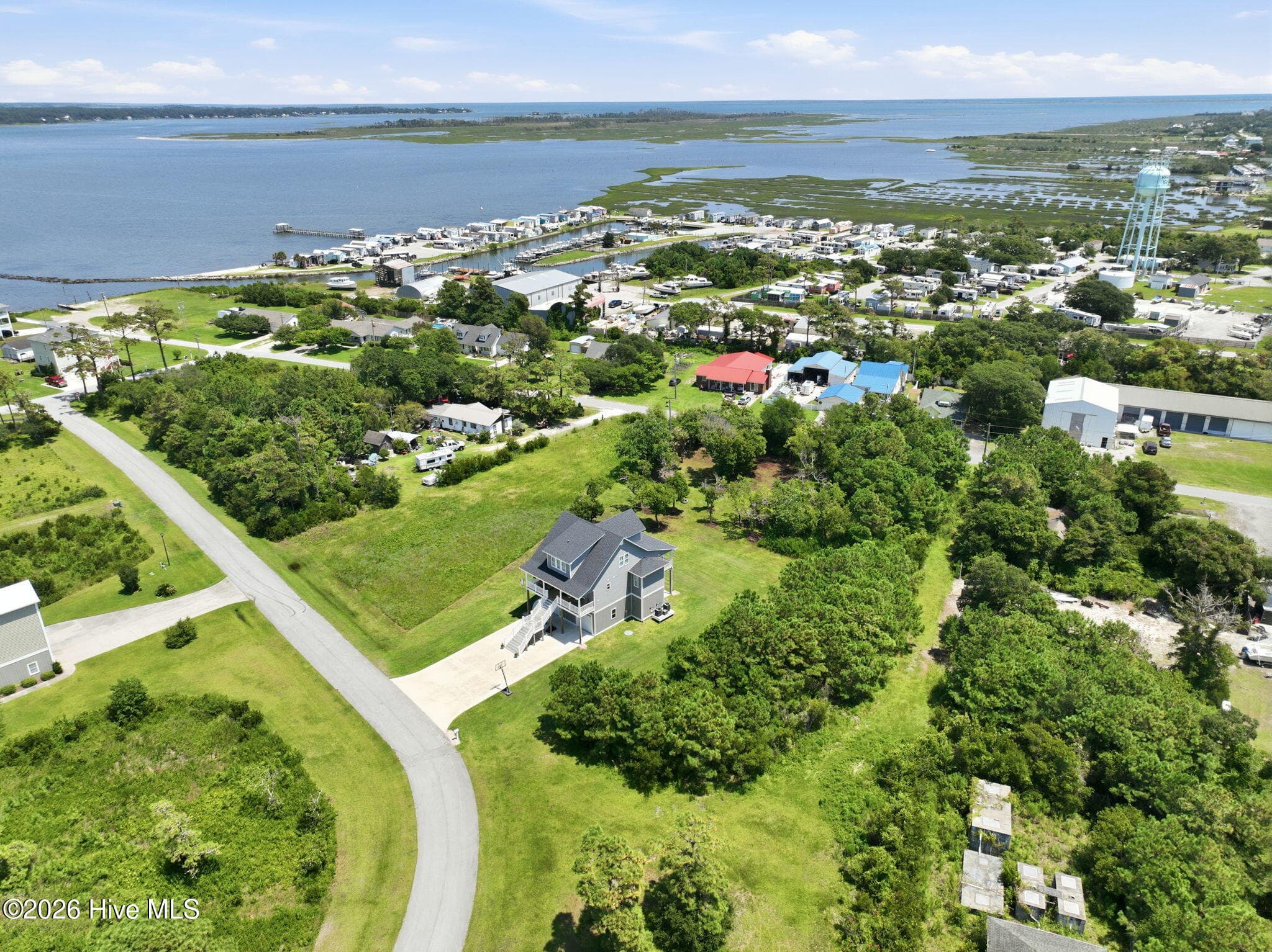 Wooded at 154 Westbay Circle, Harkers Island, NC 28531, photo 7 of 15