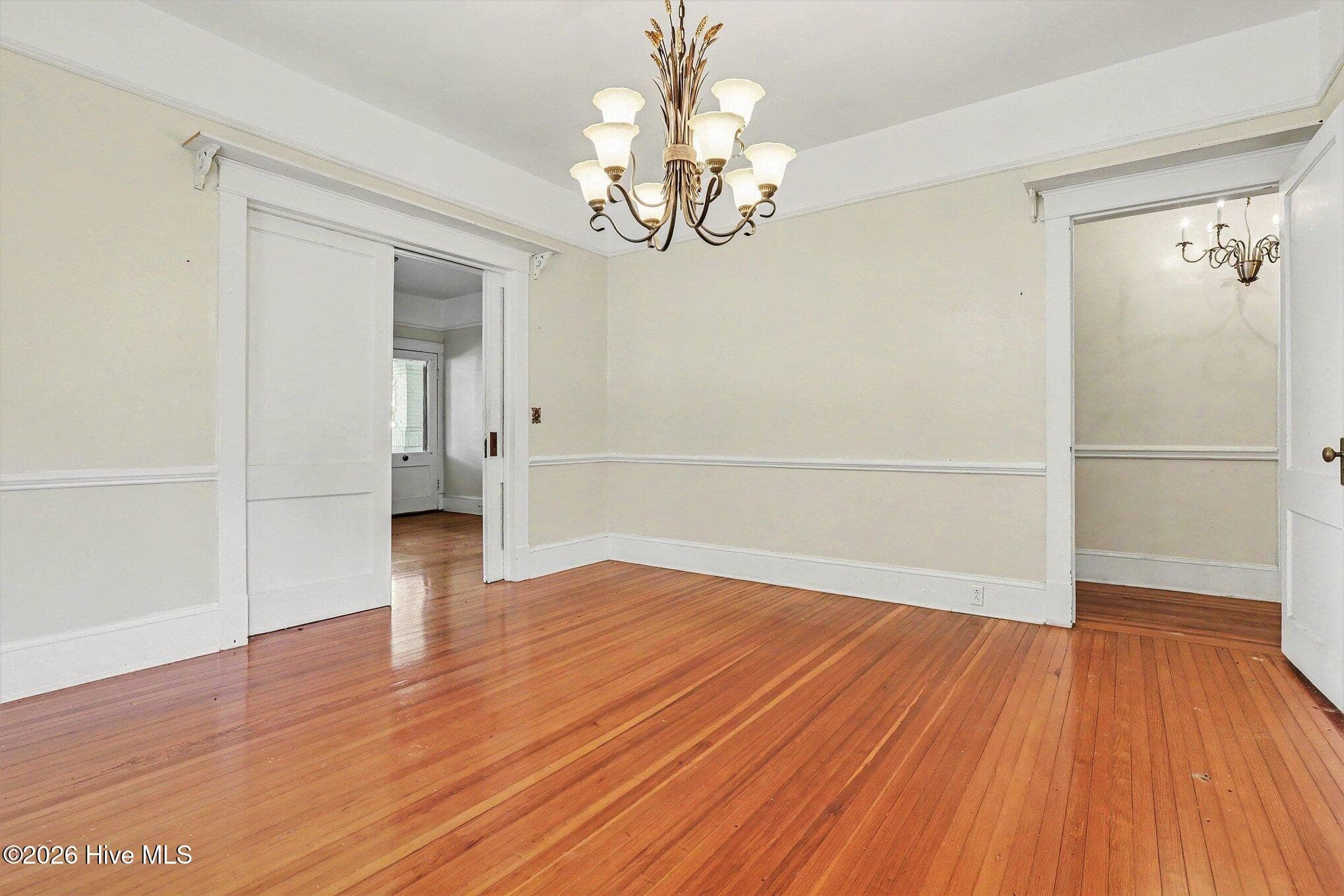 Formal dining with Pocket Doors to living room! - 202 N Green Street, Selma, NC 27576