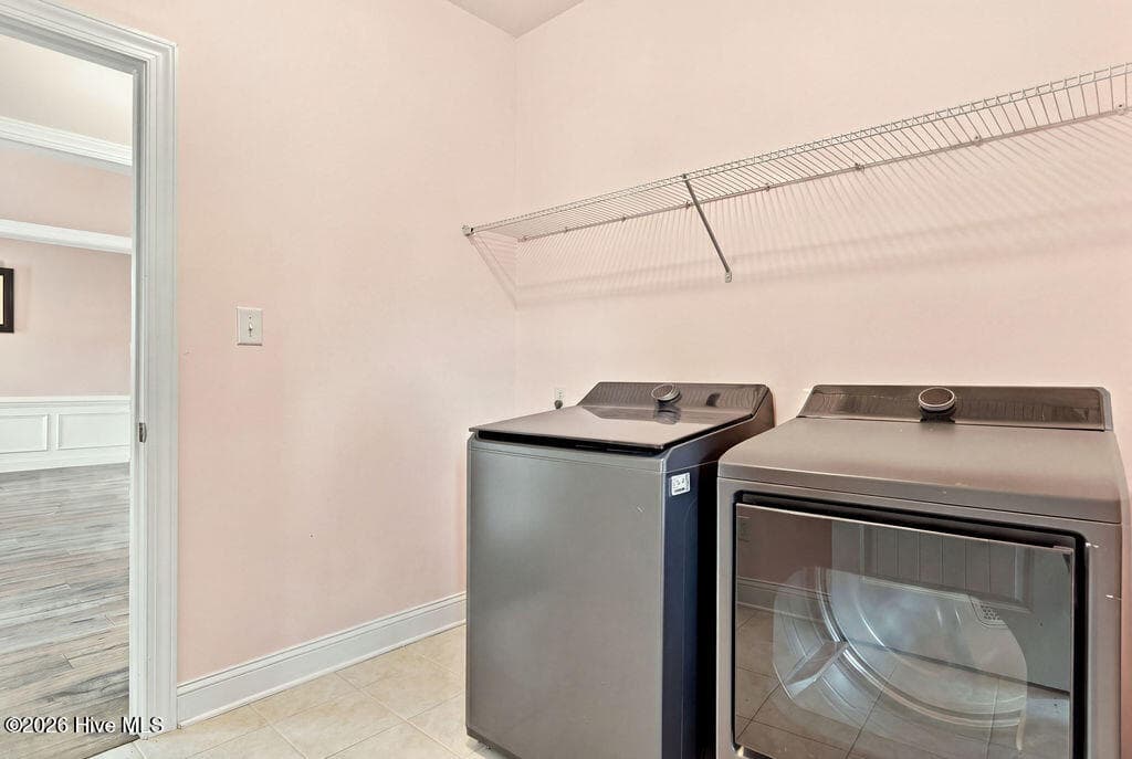 Laundry connects to Primary closet. - 2019 Tarpon Trail, New Bern, NC 28562