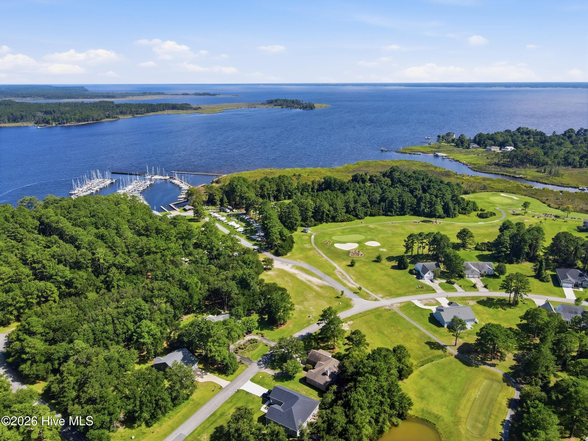 Aerial View - 1207 Barkentine Drive, New Bern, NC 28560