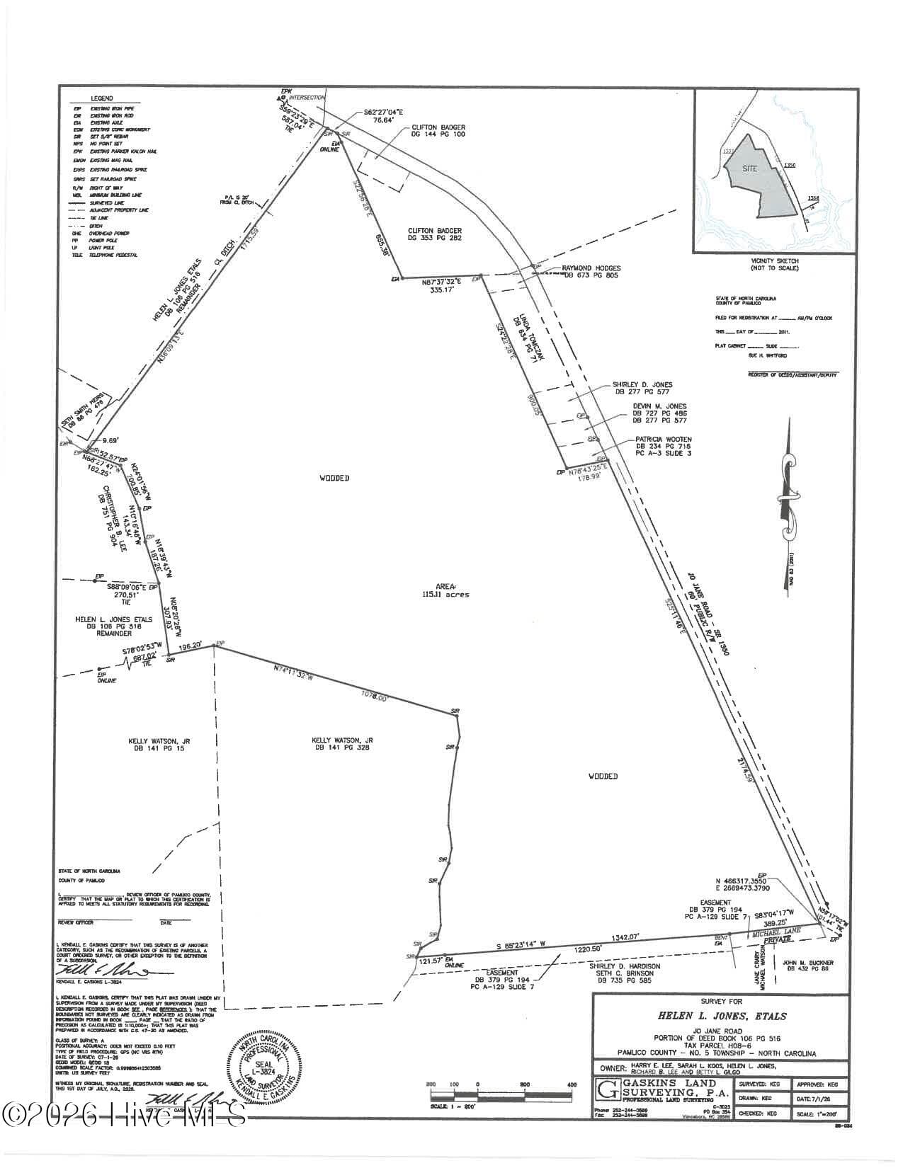 00 N/A Lovick Lee Road, Oriental, NC 28571