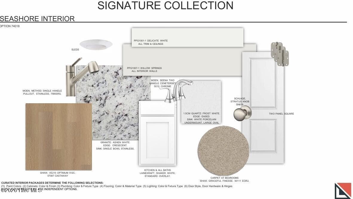 Interior Color Scheme is Seashore - 3137 Weather Side Drive SE 155, Southport, NC 28461, Southport