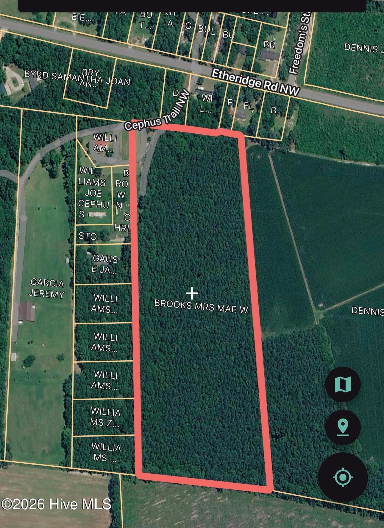 0 Etheridge Road NW, Longwood, NC 28452