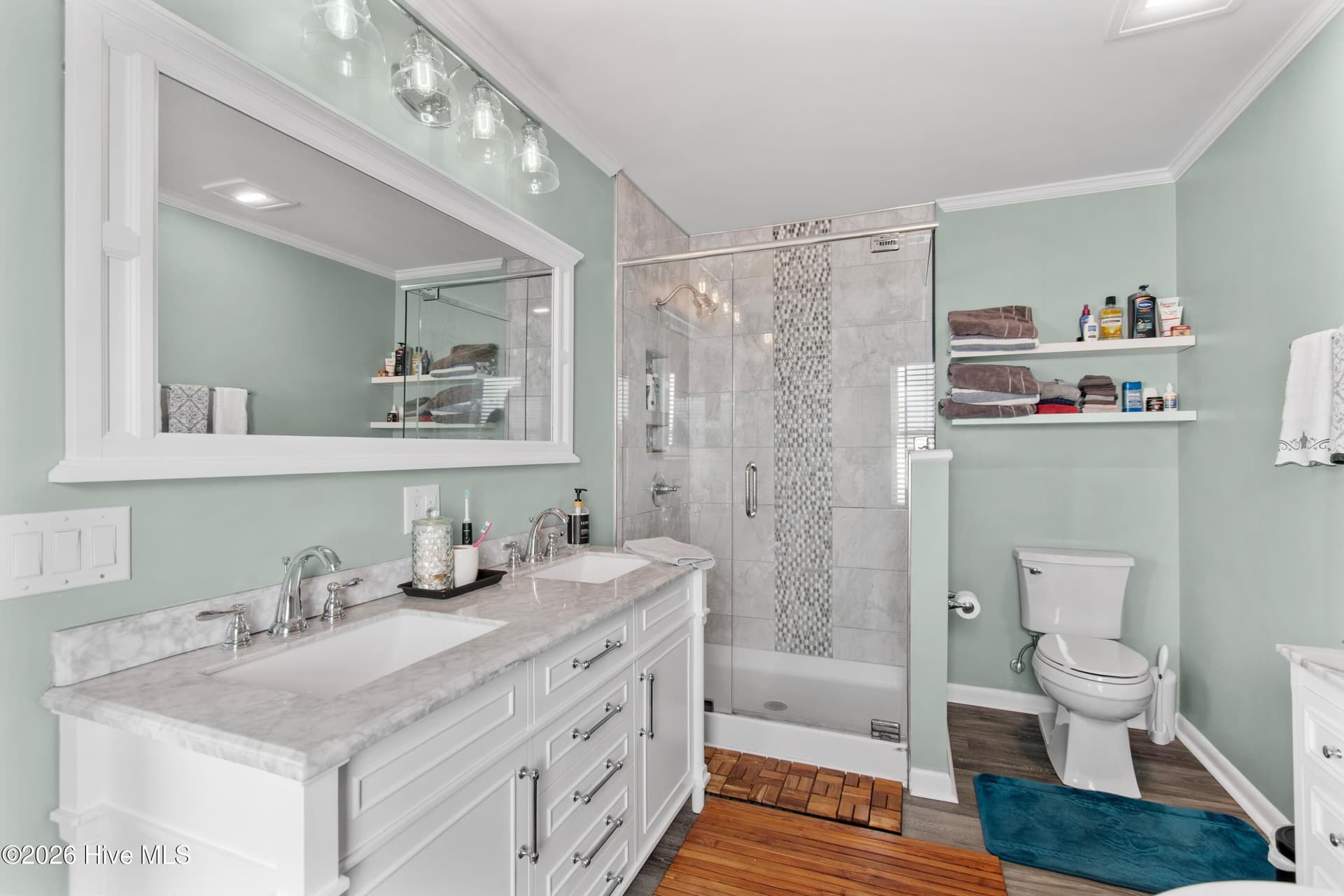 Primary bathroom. - 2024 Camelot Drive SW, Ocean Isle Beach, NC 28469