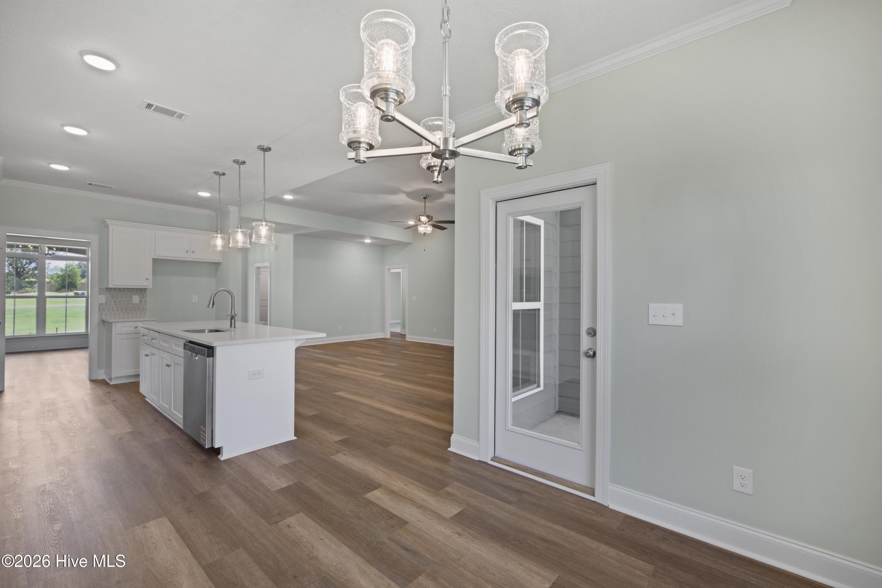 Door leads to the covered back porch - 1340 Bellingham Drive, Beech Island, SC 29842