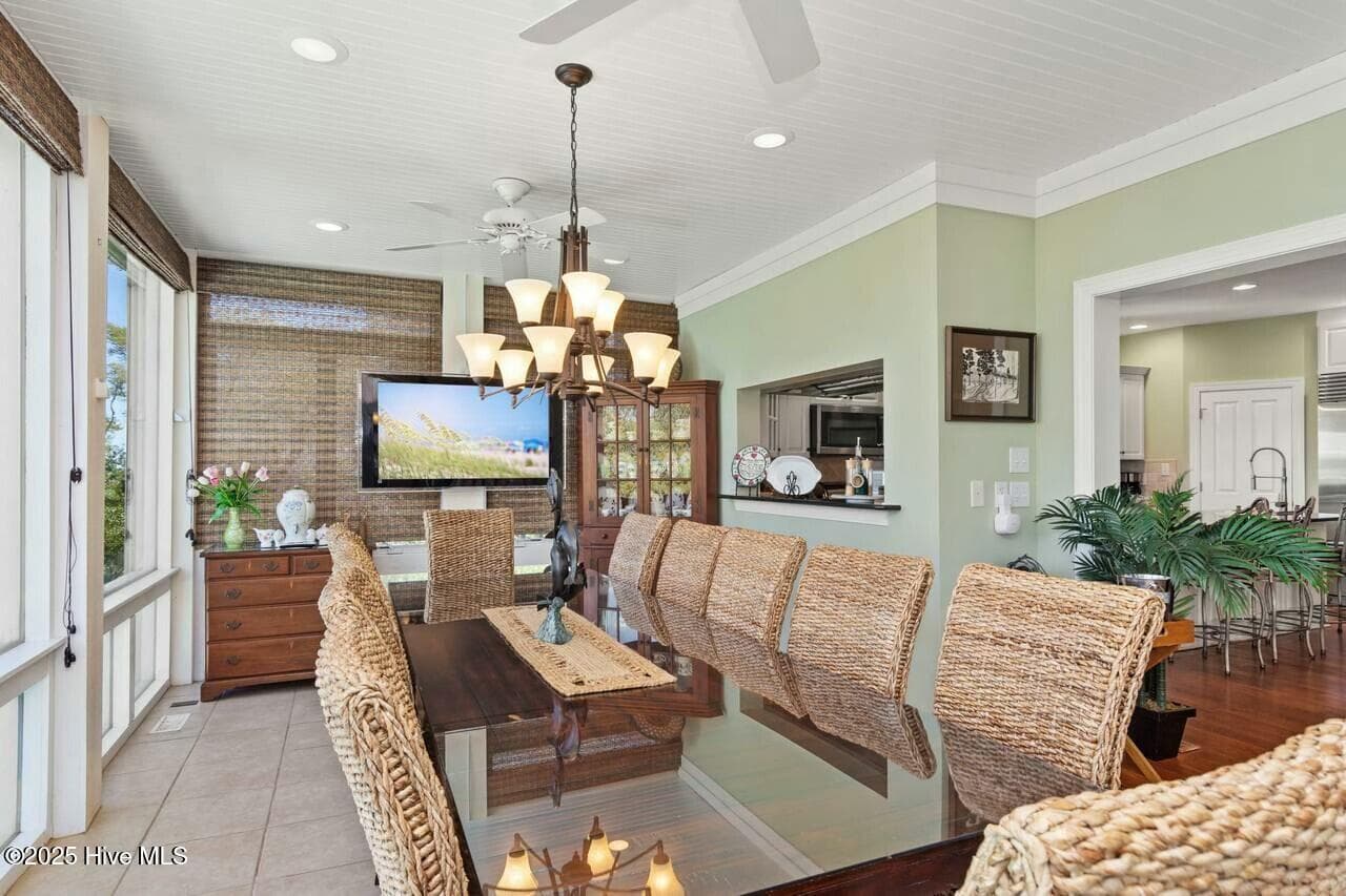 Dining Room - 7012 Sound Drive, Emerald Isle, NC 28594