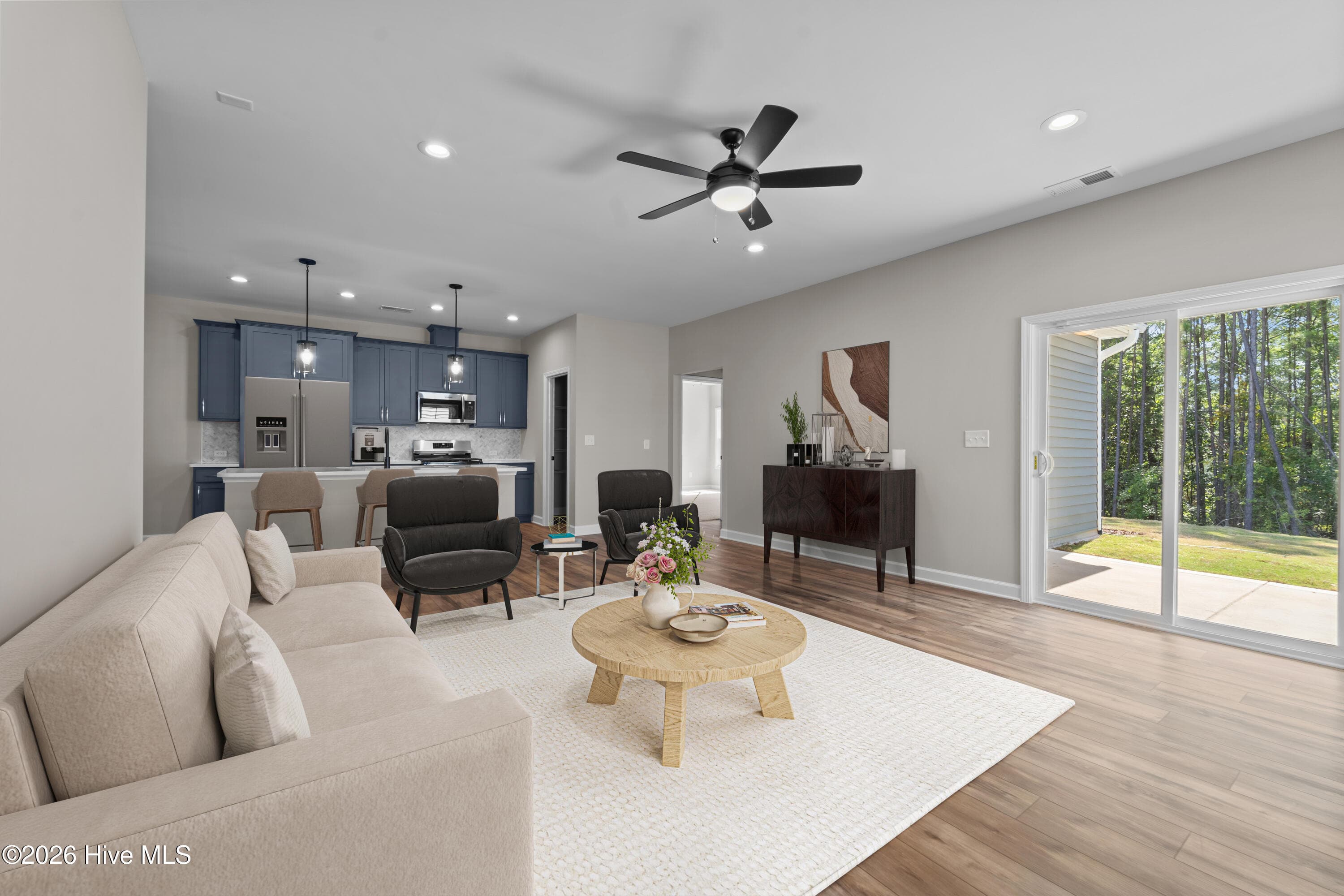 Example photo of similar home. Digitally staged. Actual home is under construction. - 4184 Workman Loop 88, Leland, NC 28451
